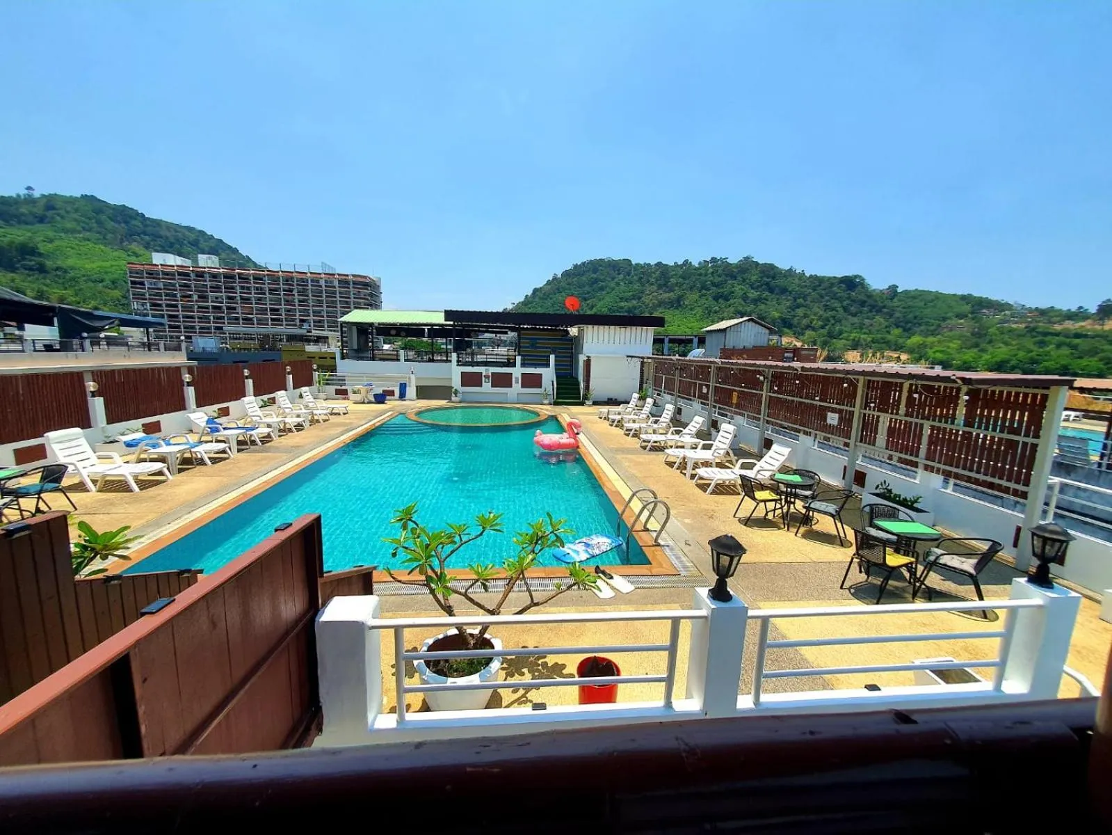 Natural landscape in Issara Patong Beach