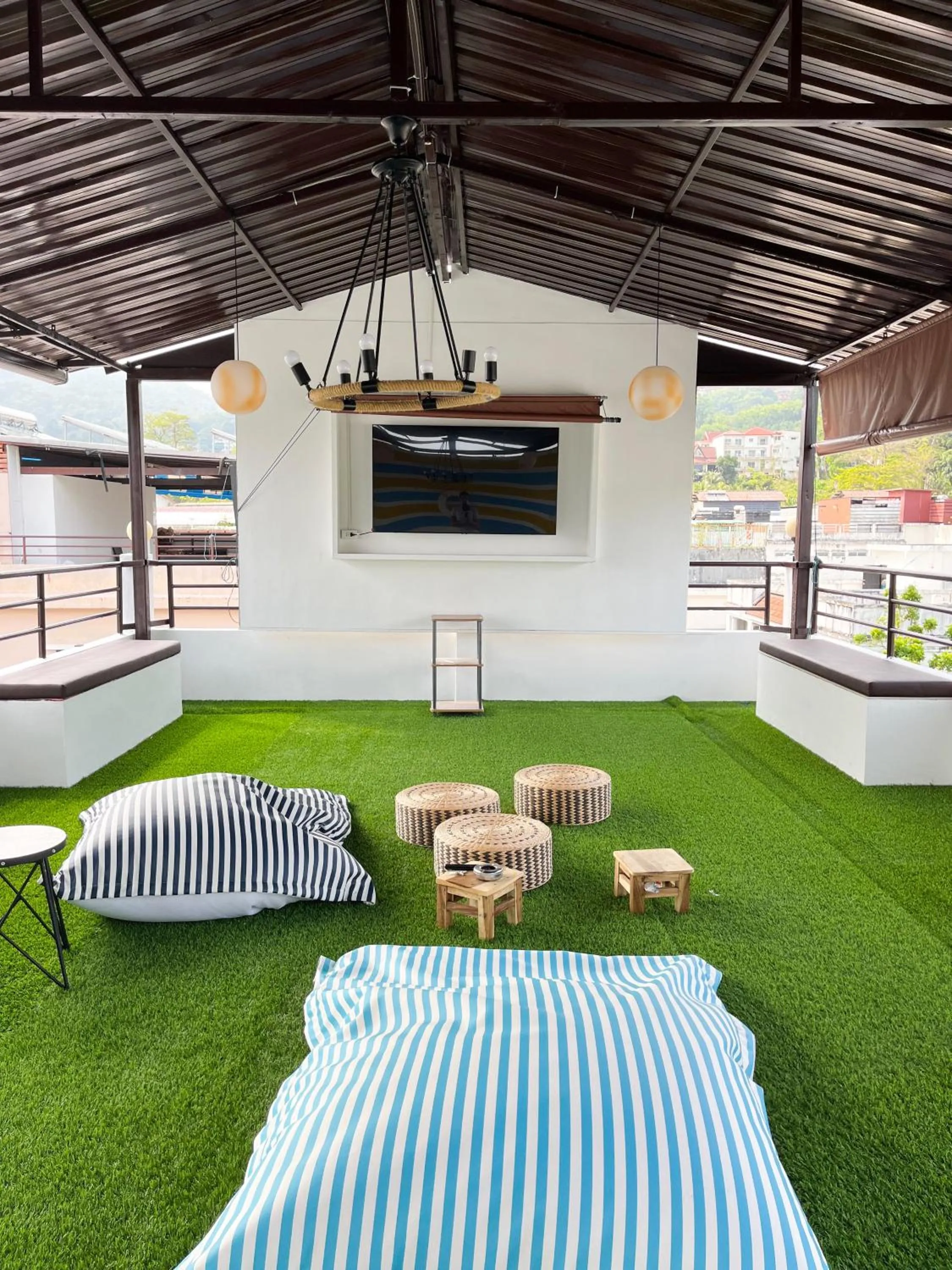 Seating area in Issara Patong Beach