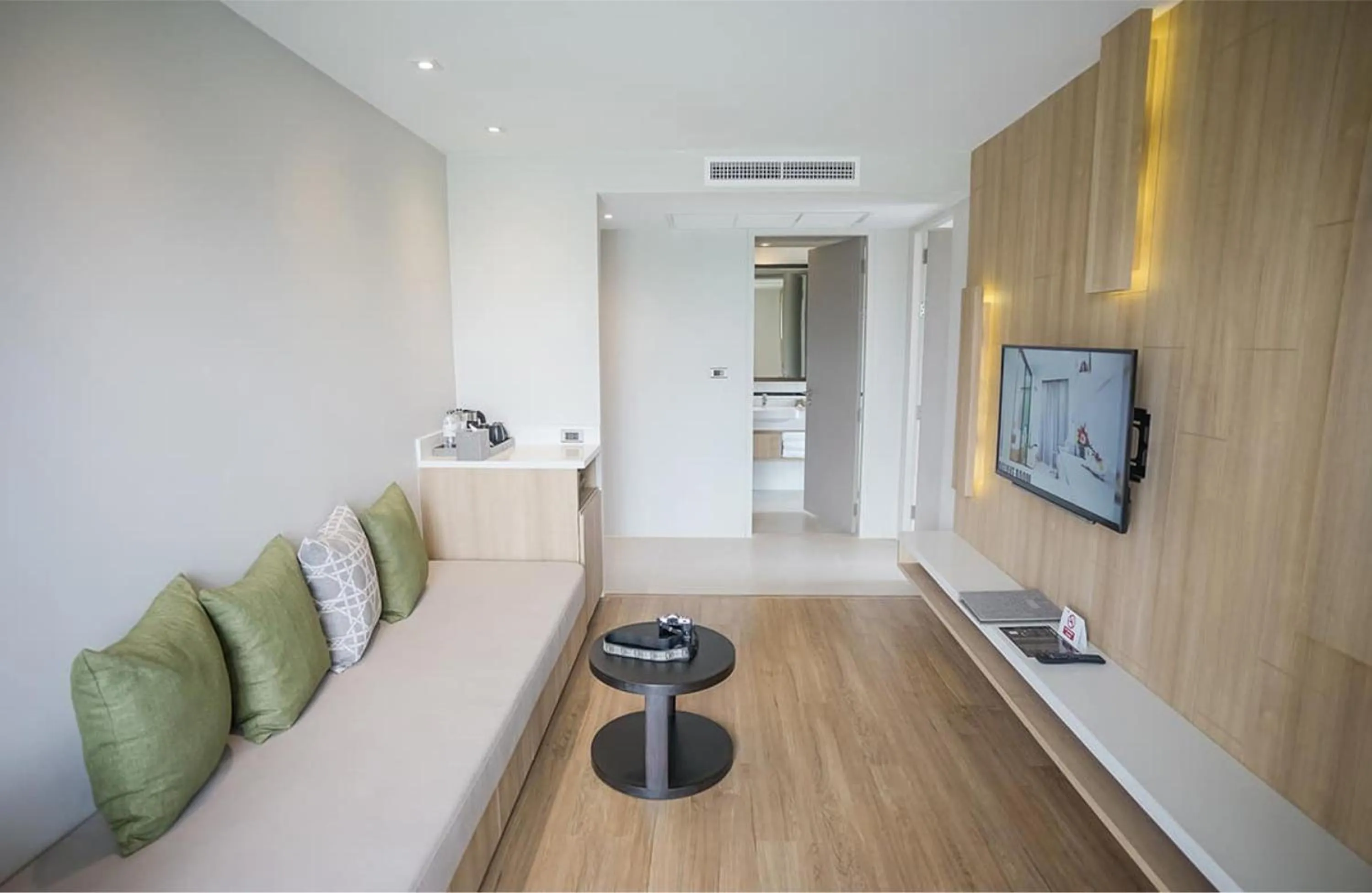 Living room in Brique Suite