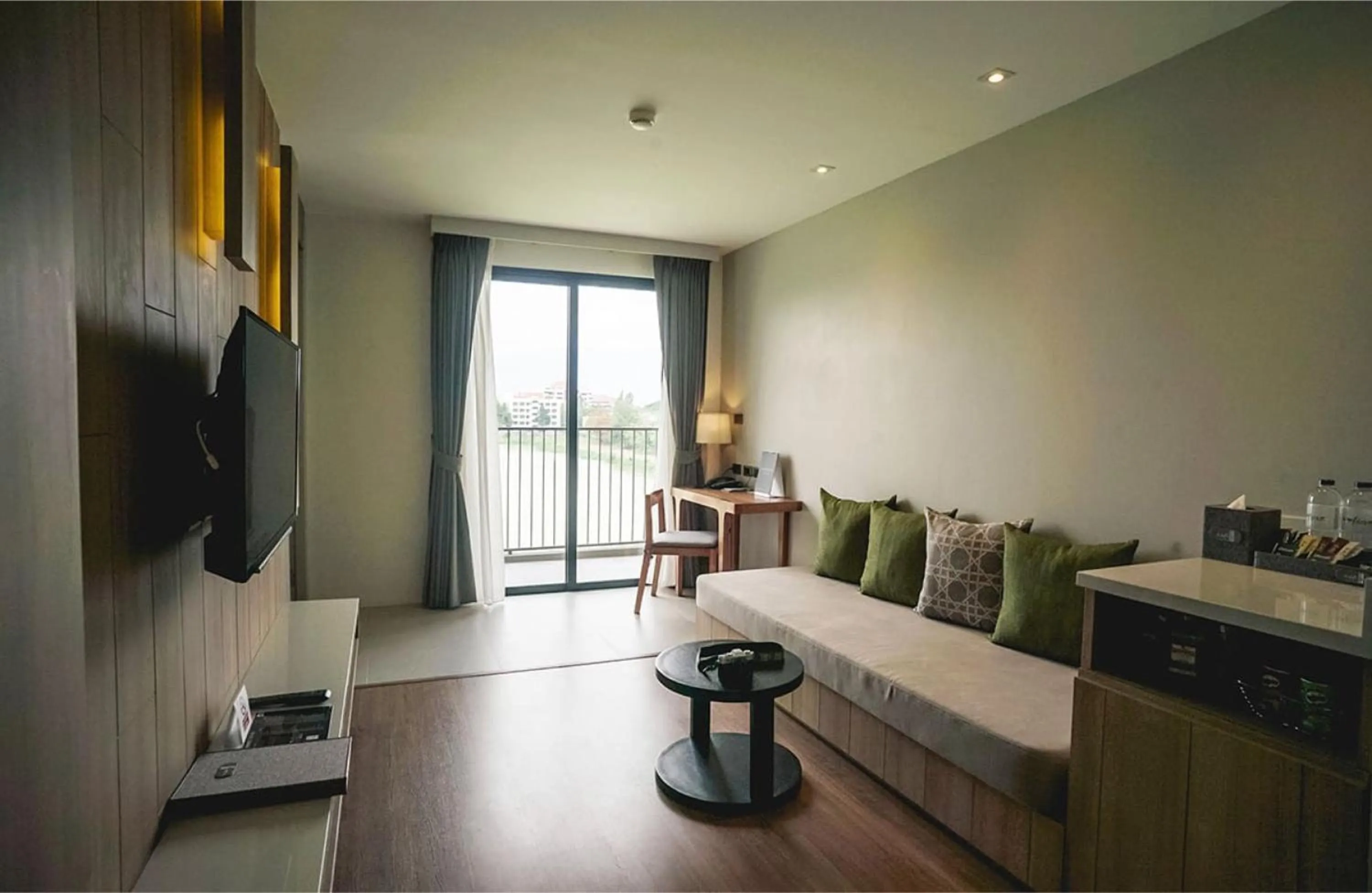 Living room in Brique Suite