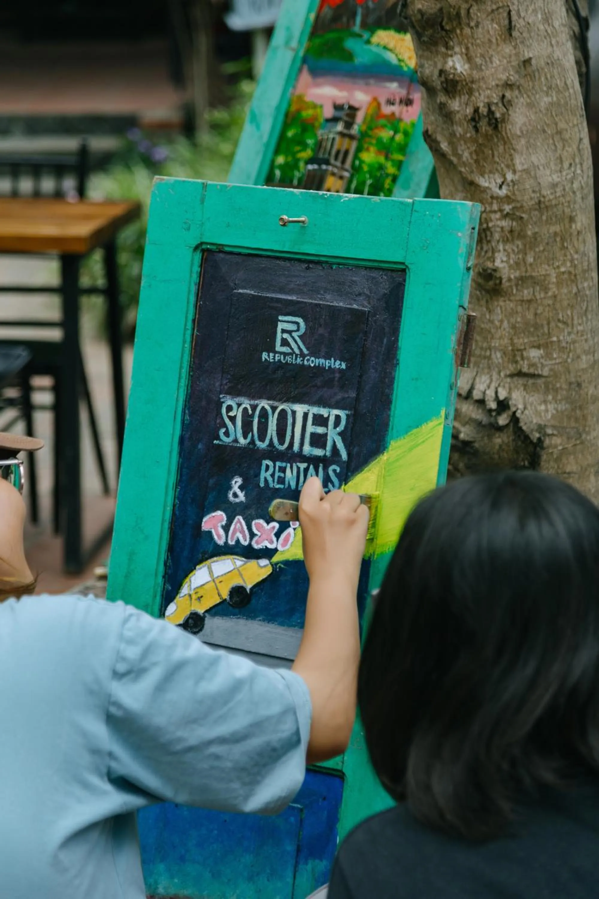 People in Republic Hostel Cat Ba