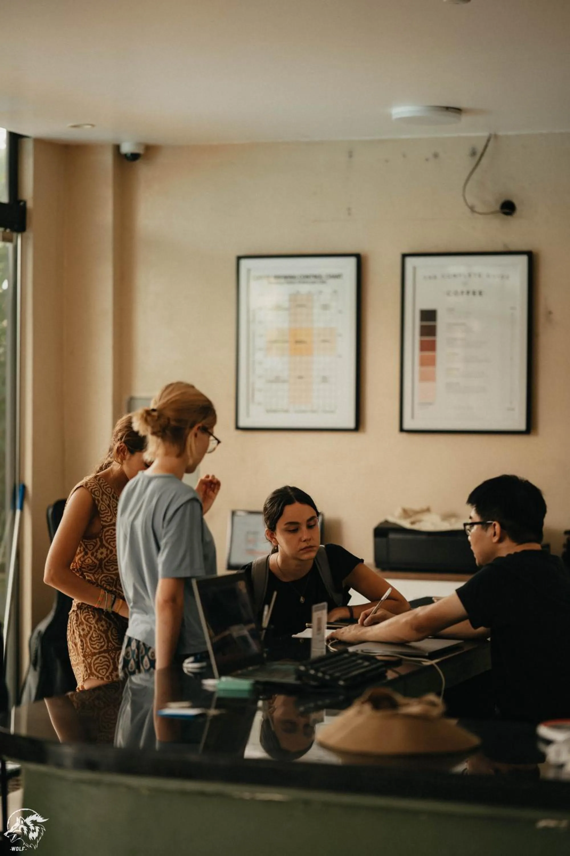People in Republic Hostel Cat Ba