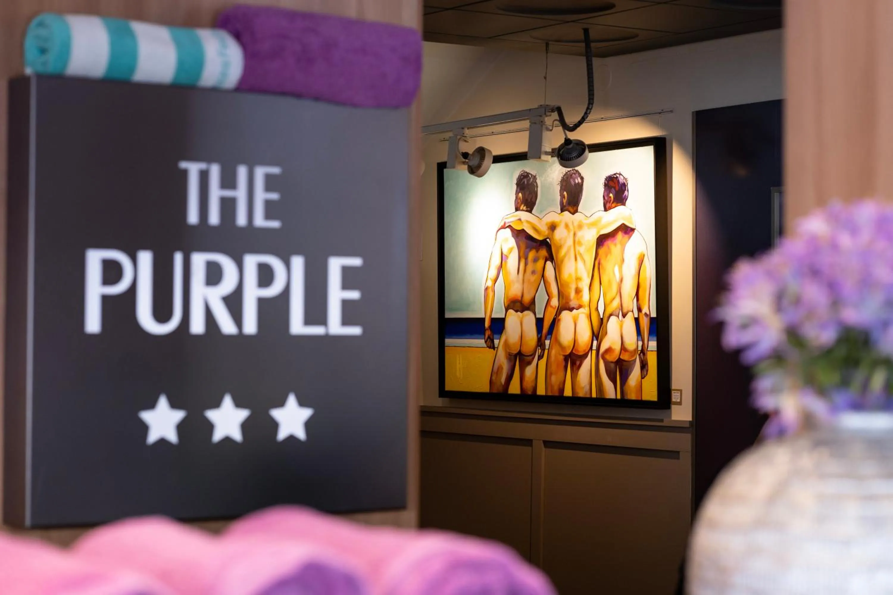 Lobby or reception in The Purple Hotel - Adults Only