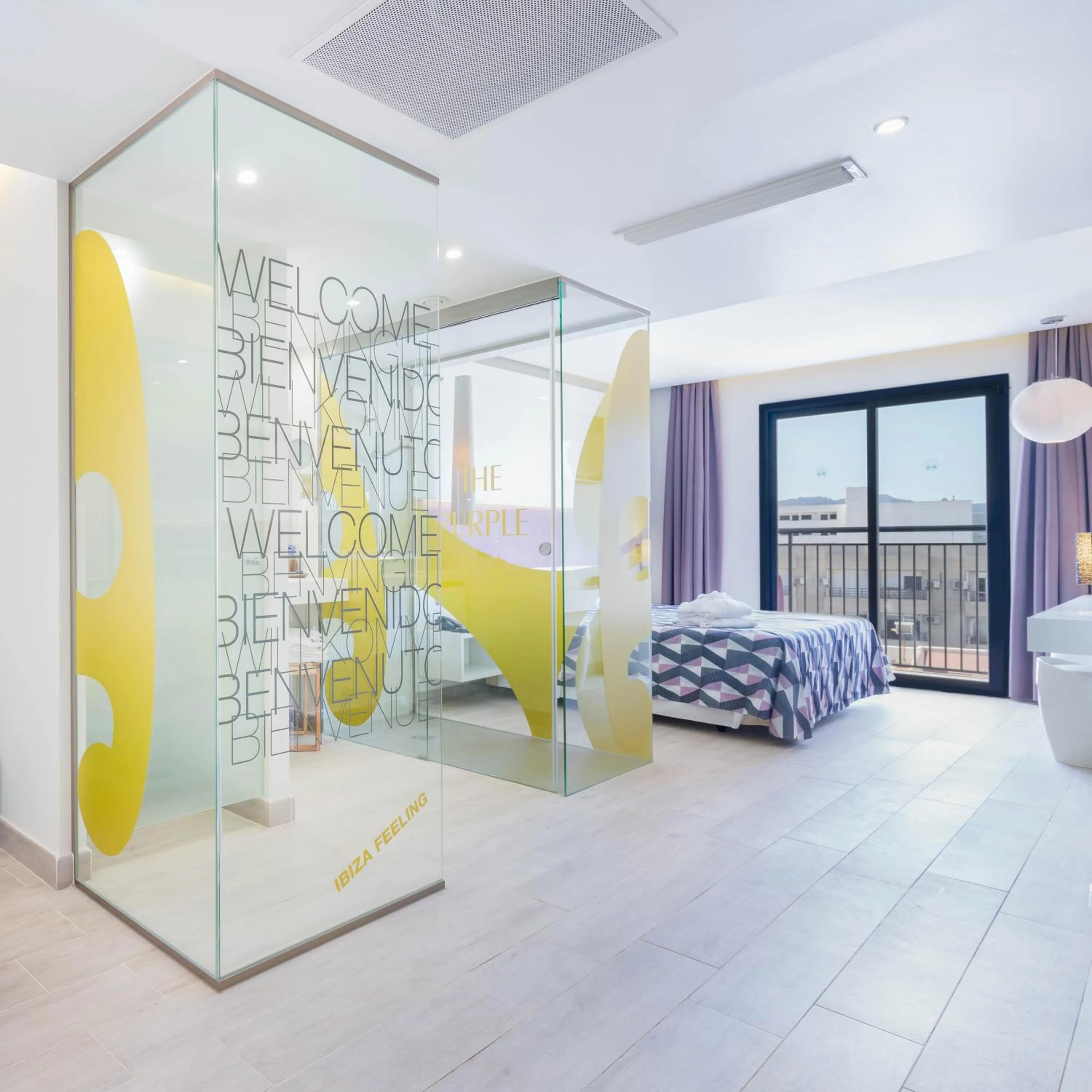 Shower in The Purple Hotel - Adults Only