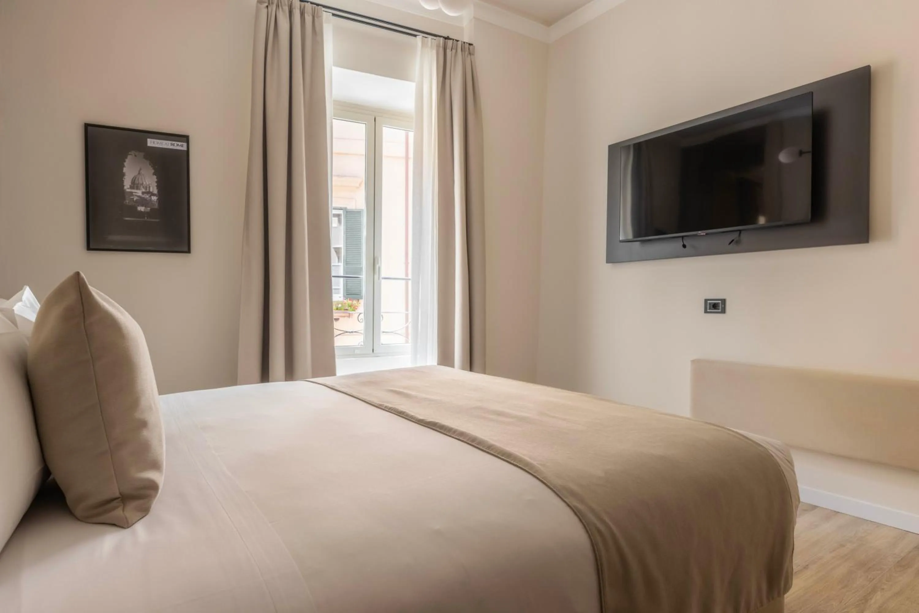 Bedroom, Bed in Home at Rome Luxury Navona Guesthouse