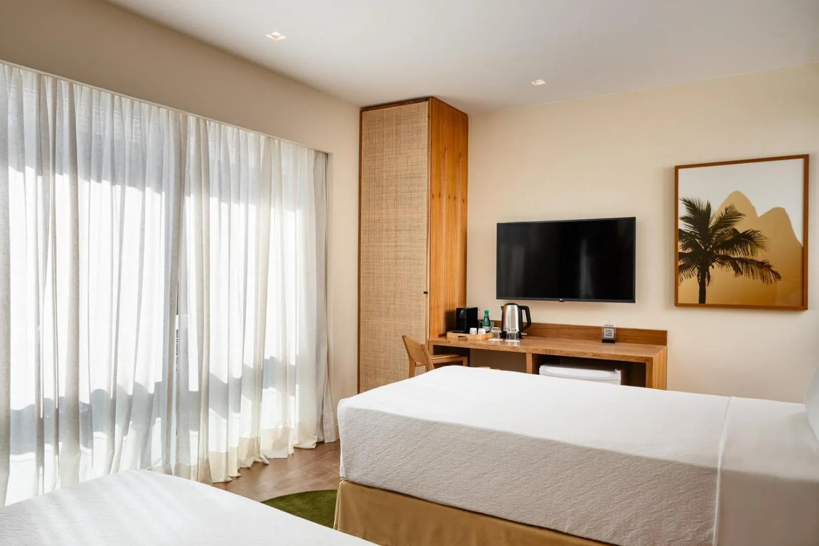 Bed in Rio Othon Palace