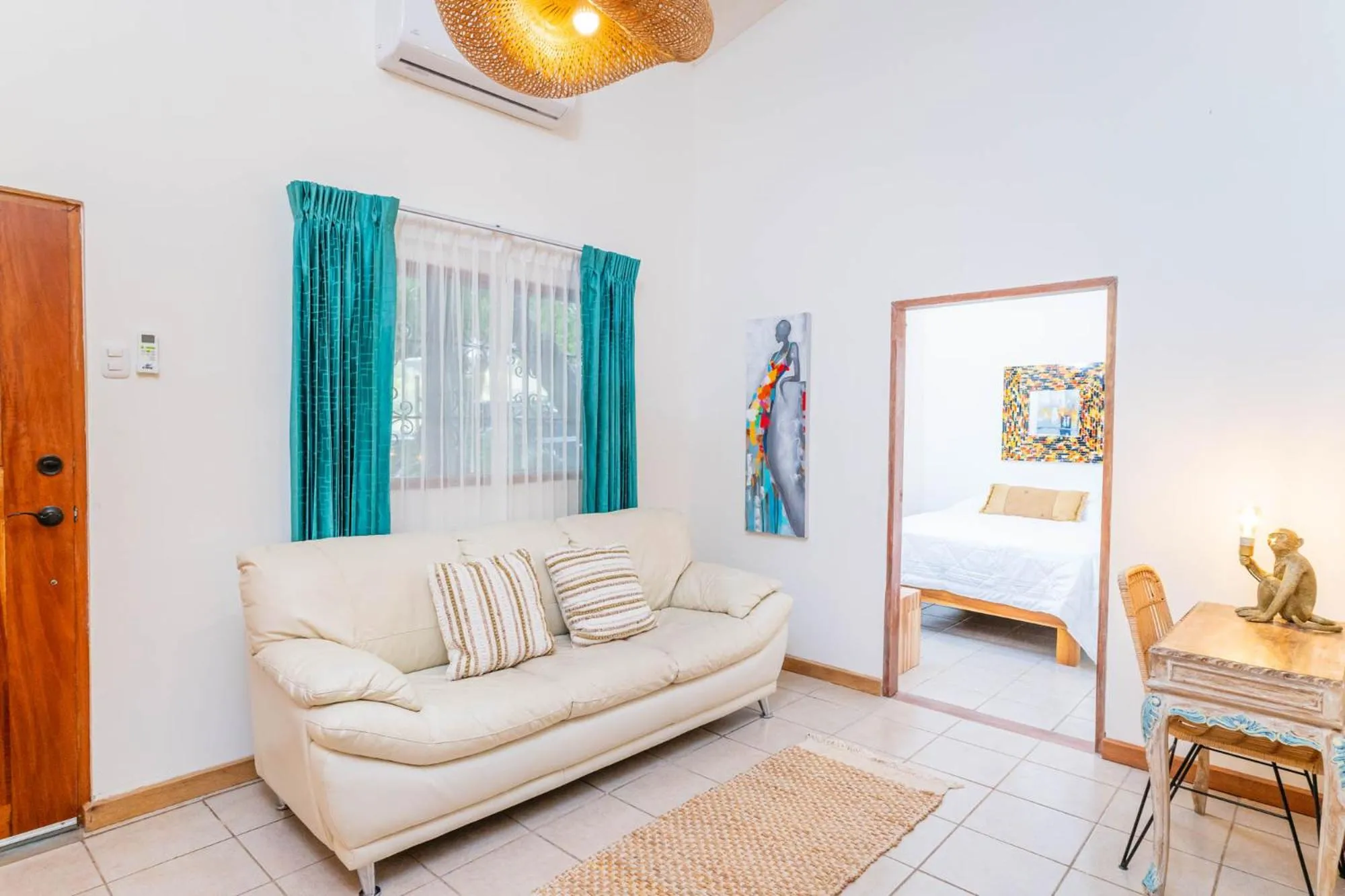 Bed in Hacienda La Norma Boho Boutique Hotel