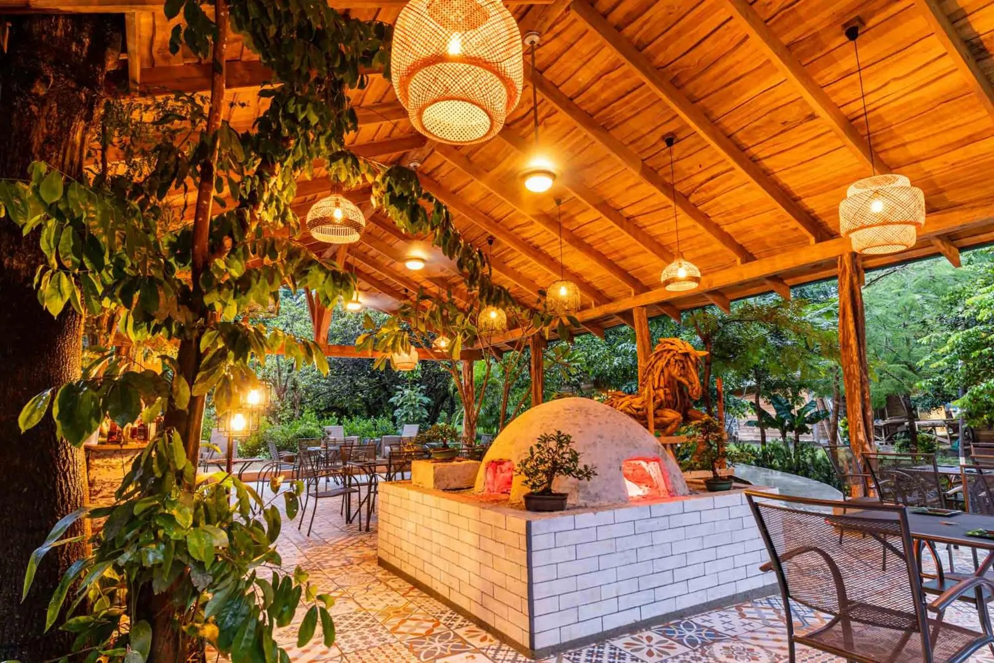 Restaurant/places to eat in Hacienda La Norma Boho Boutique Hotel