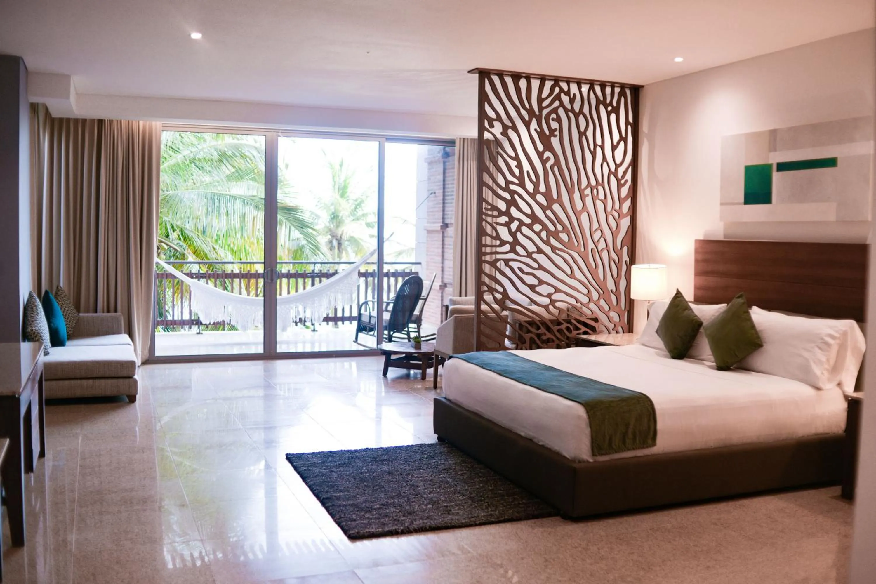 Bed in Castillete Hotel & Beach Club