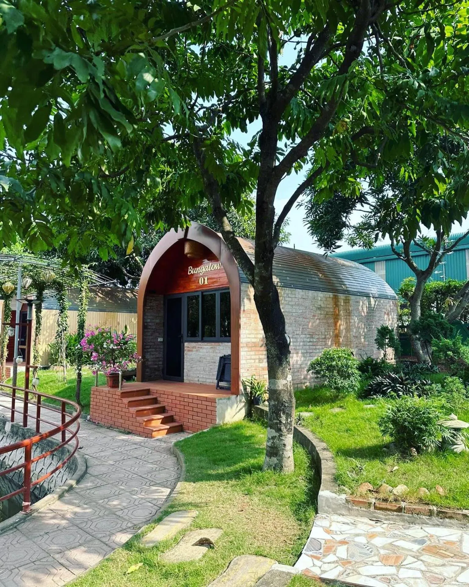 Garden in Hoa Lu Garden Resort