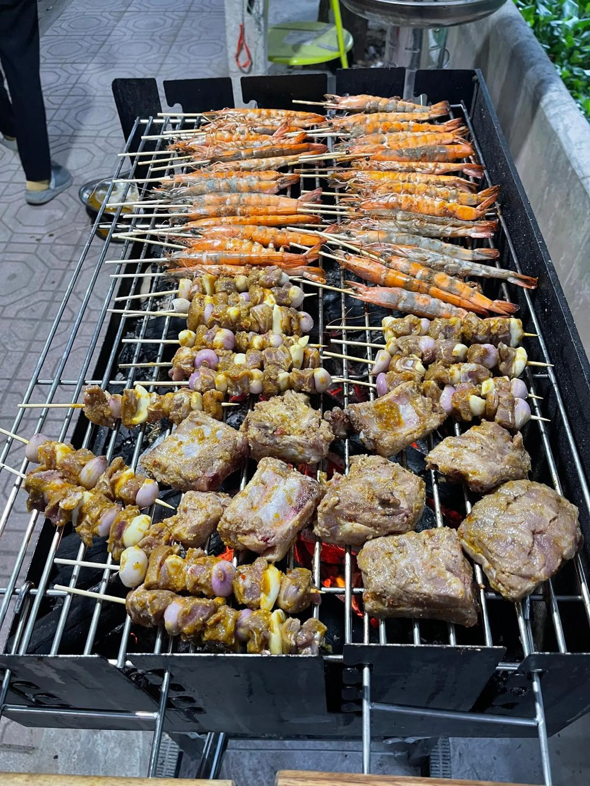 BBQ facilities in Hoa Lu Garden Resort