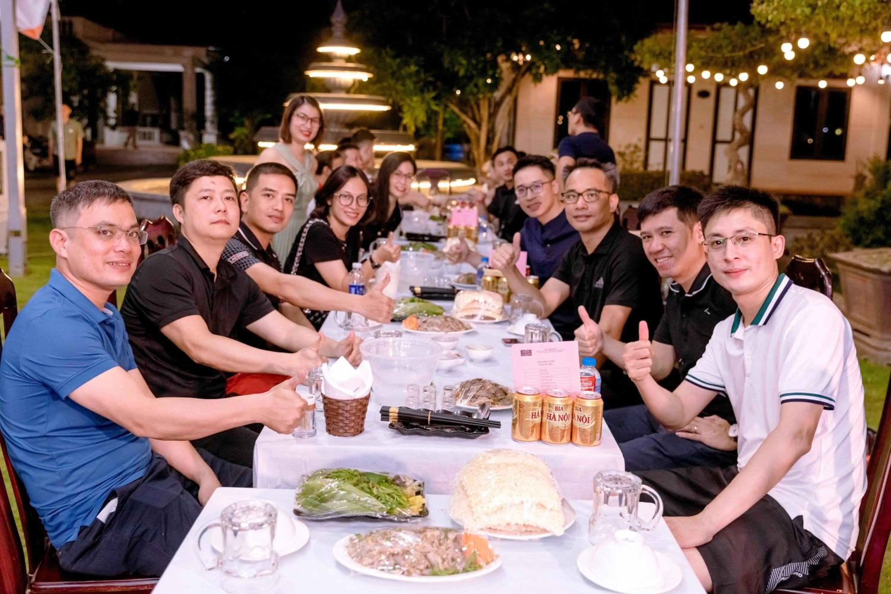 Dinner in Hoa Lu Garden Resort