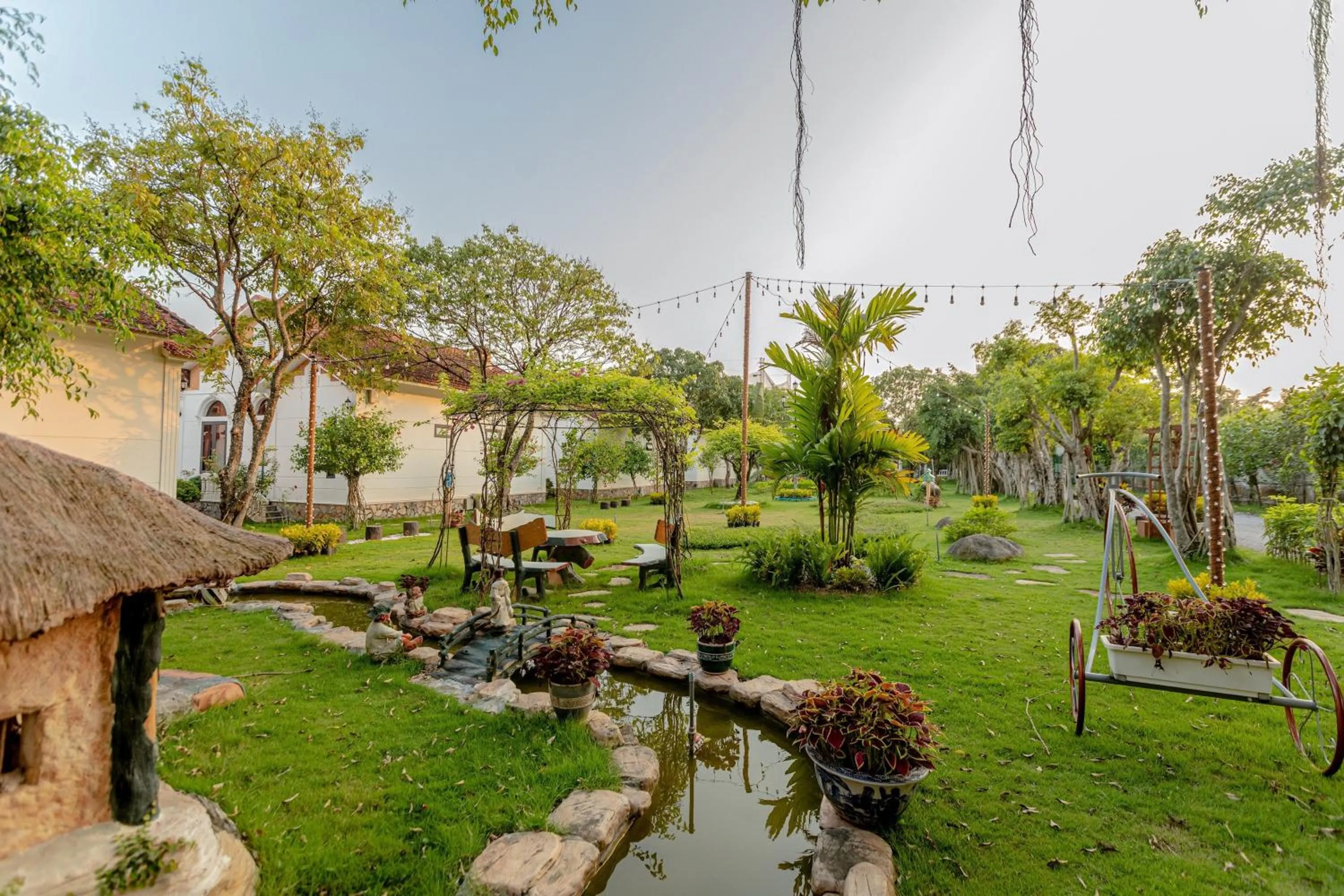 Natural landscape in Hoa Lu Garden Resort