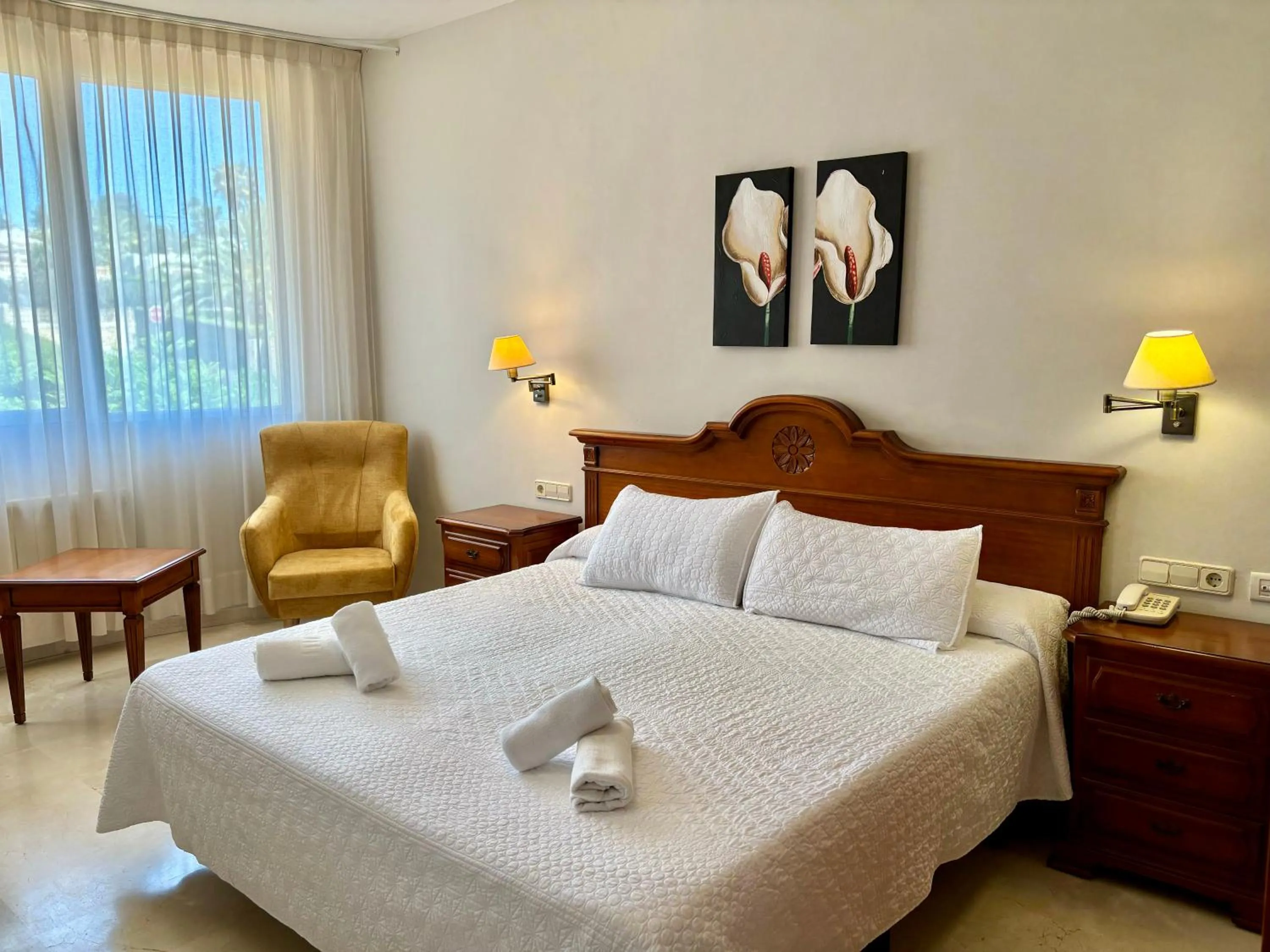 Bedroom, Bed in Aparthotel Bahia Pinosol