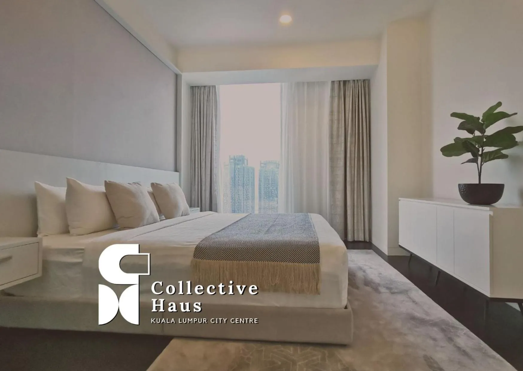 Bed in Tropicana Residence Kuala Lumpur by Collective Haus