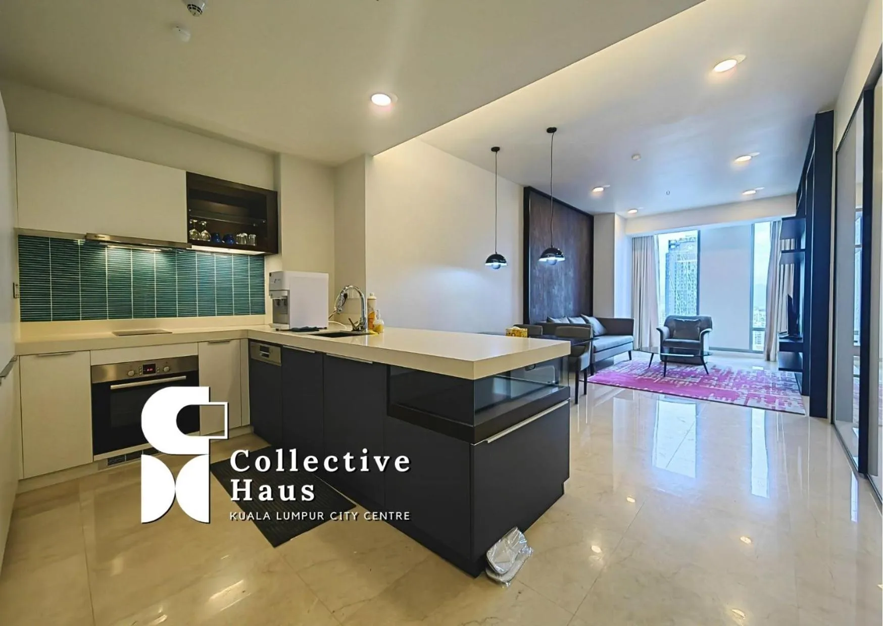 Kitchen or kitchenette in Tropicana Residence Kuala Lumpur by Collective Haus