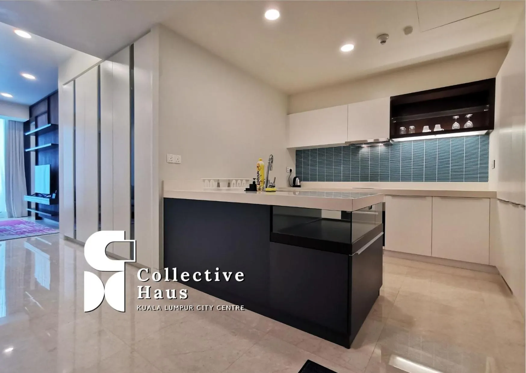 Kitchen or kitchenette in Tropicana Residence Kuala Lumpur by Collective Haus