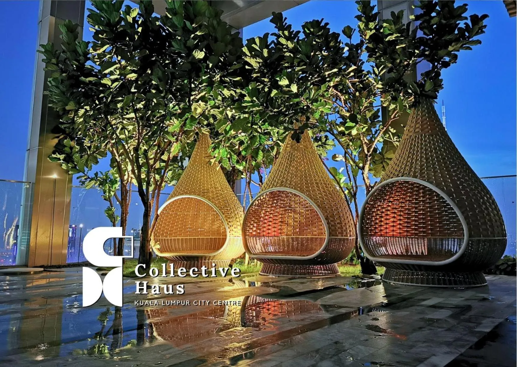 Night in Tropicana Residence Kuala Lumpur by Collective Haus