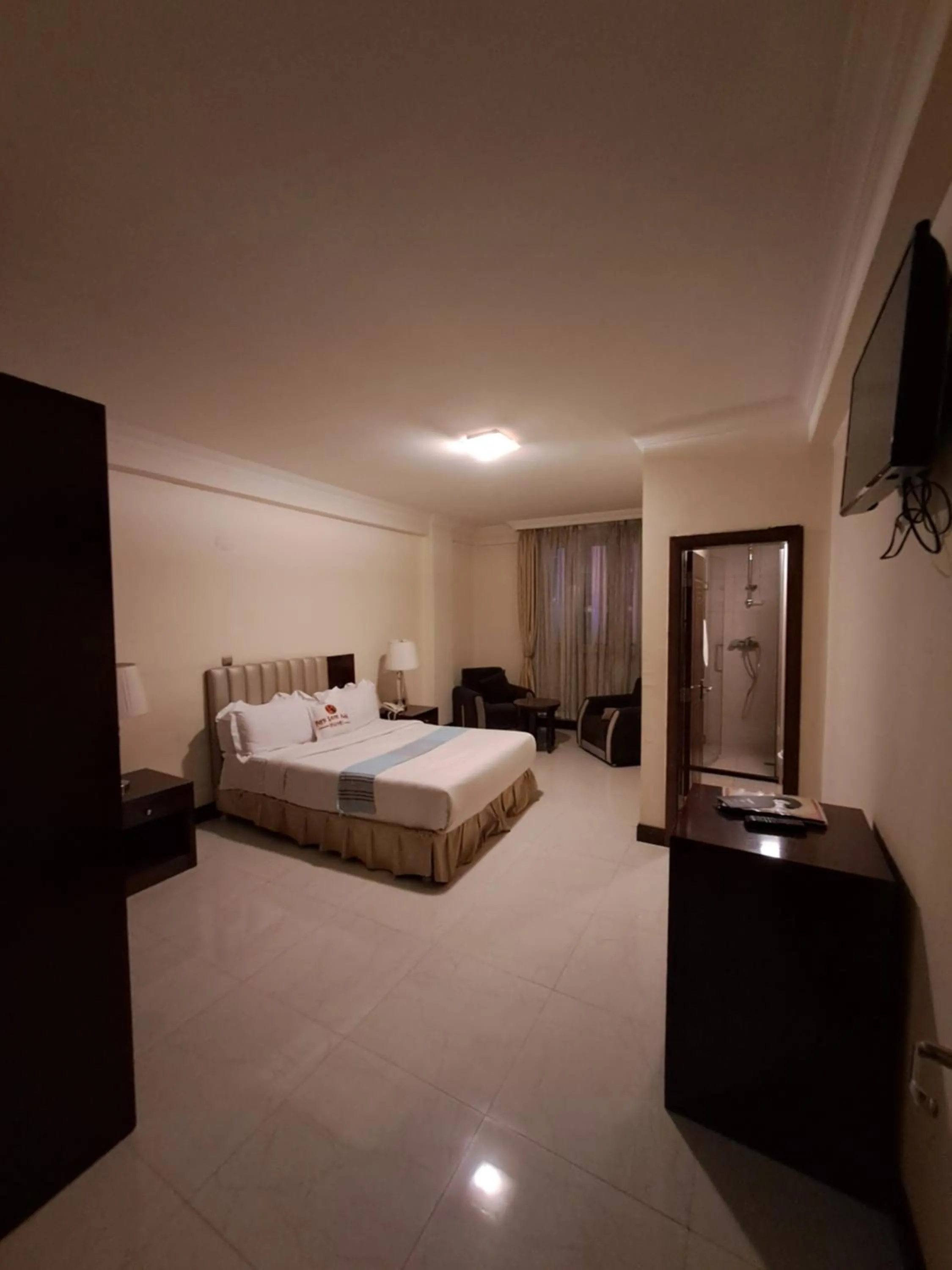 Bed in Park Lane Addis Hotel