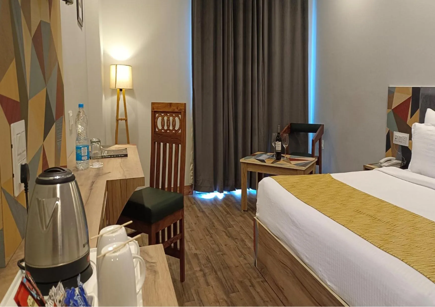 Bedroom, Bed in Hotel Square One by D'Polo Dharamshala