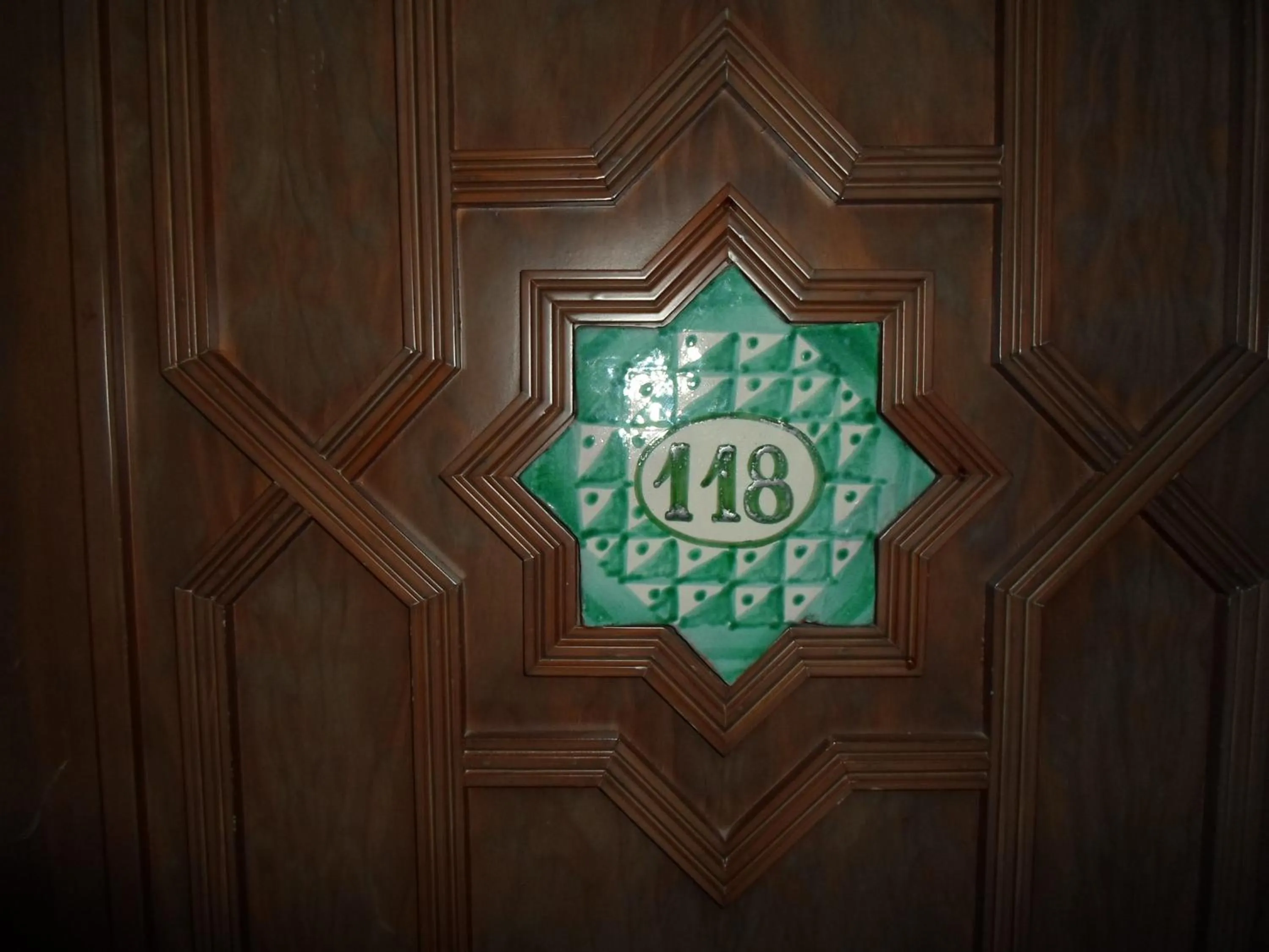 Decorative detail in Hotel El Doncel