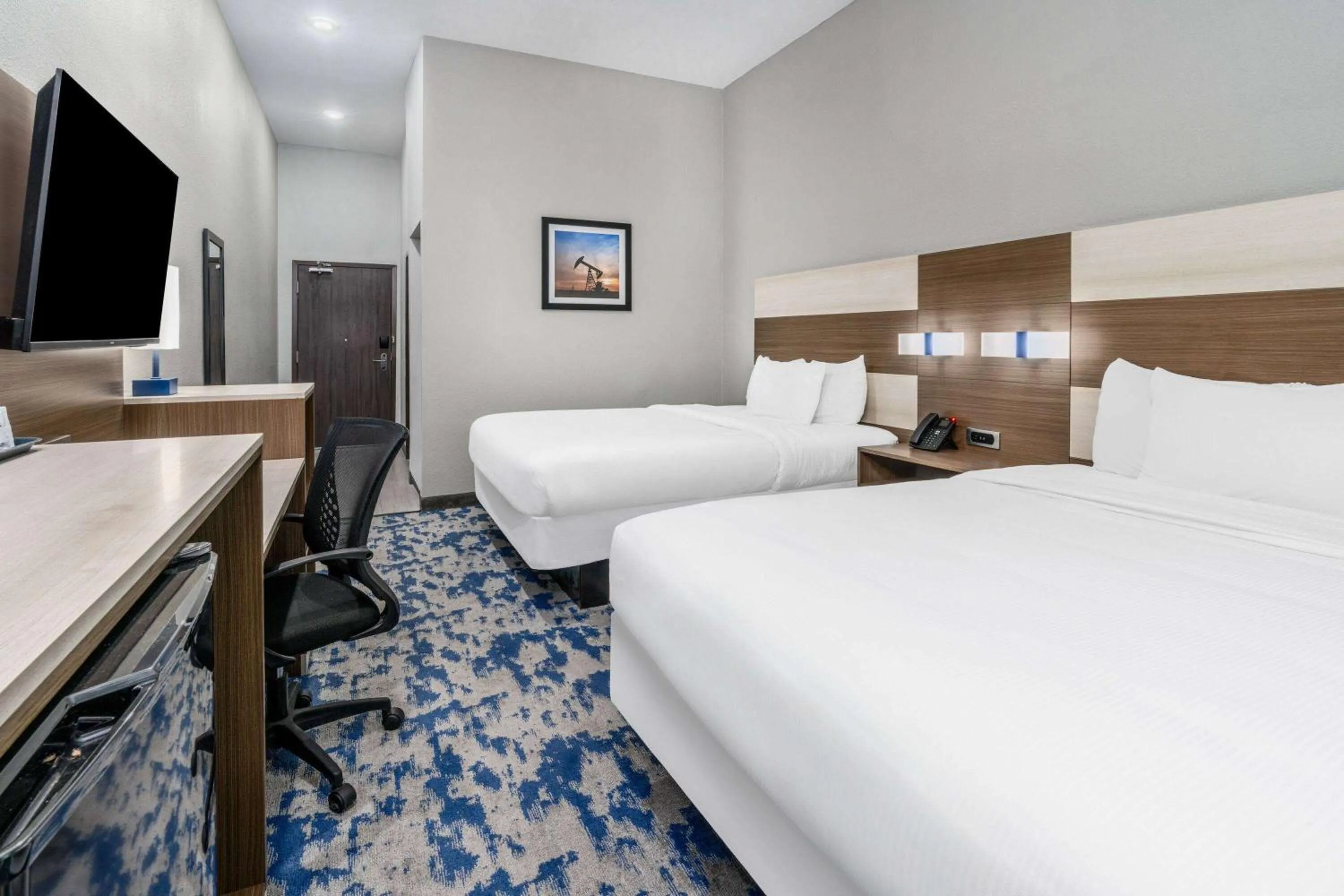 Photo of the whole room, Bed in Baymont by Wyndham Carlsbad NM