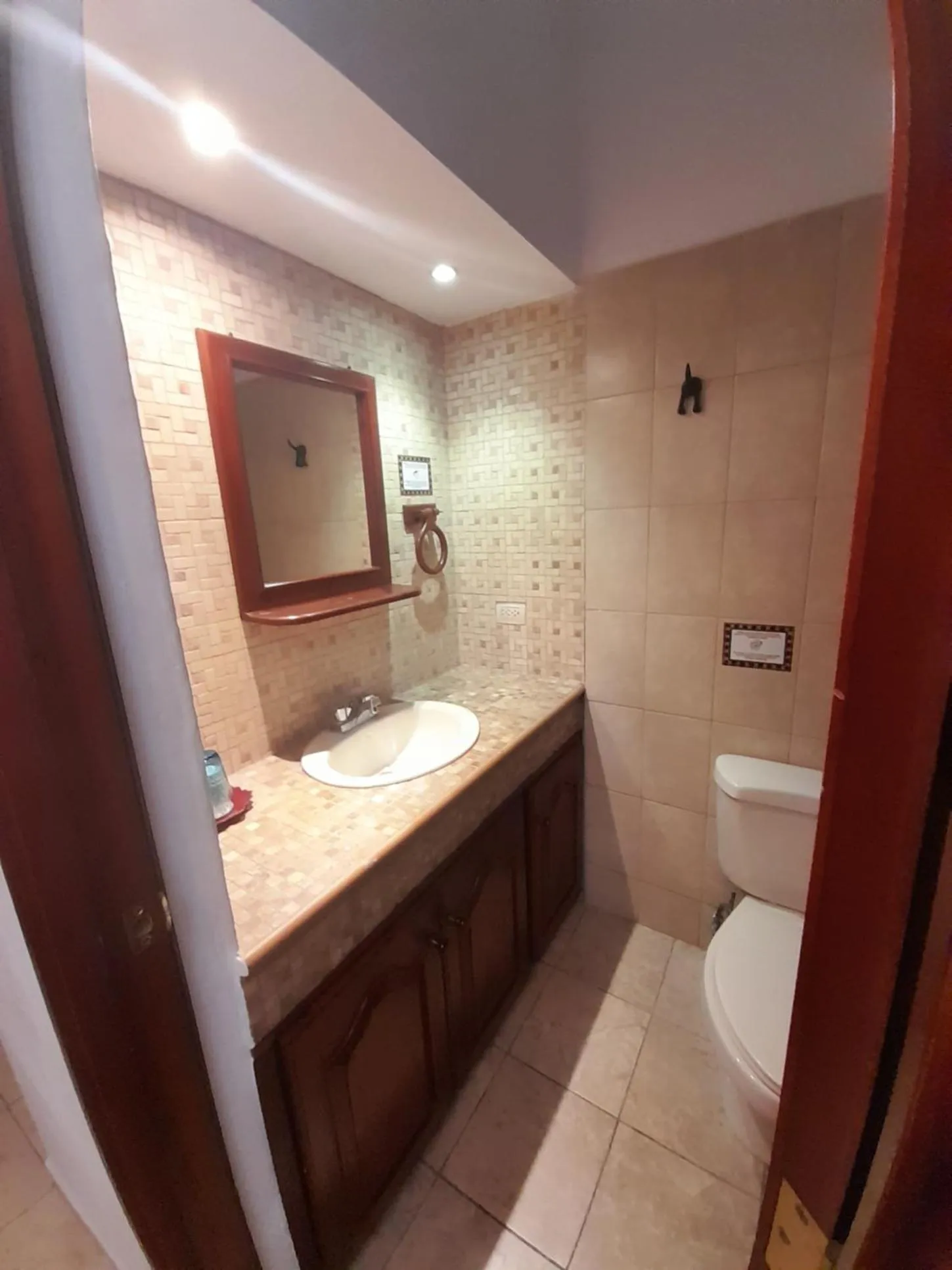 Shower in Hotel y Jardines Casa Búho