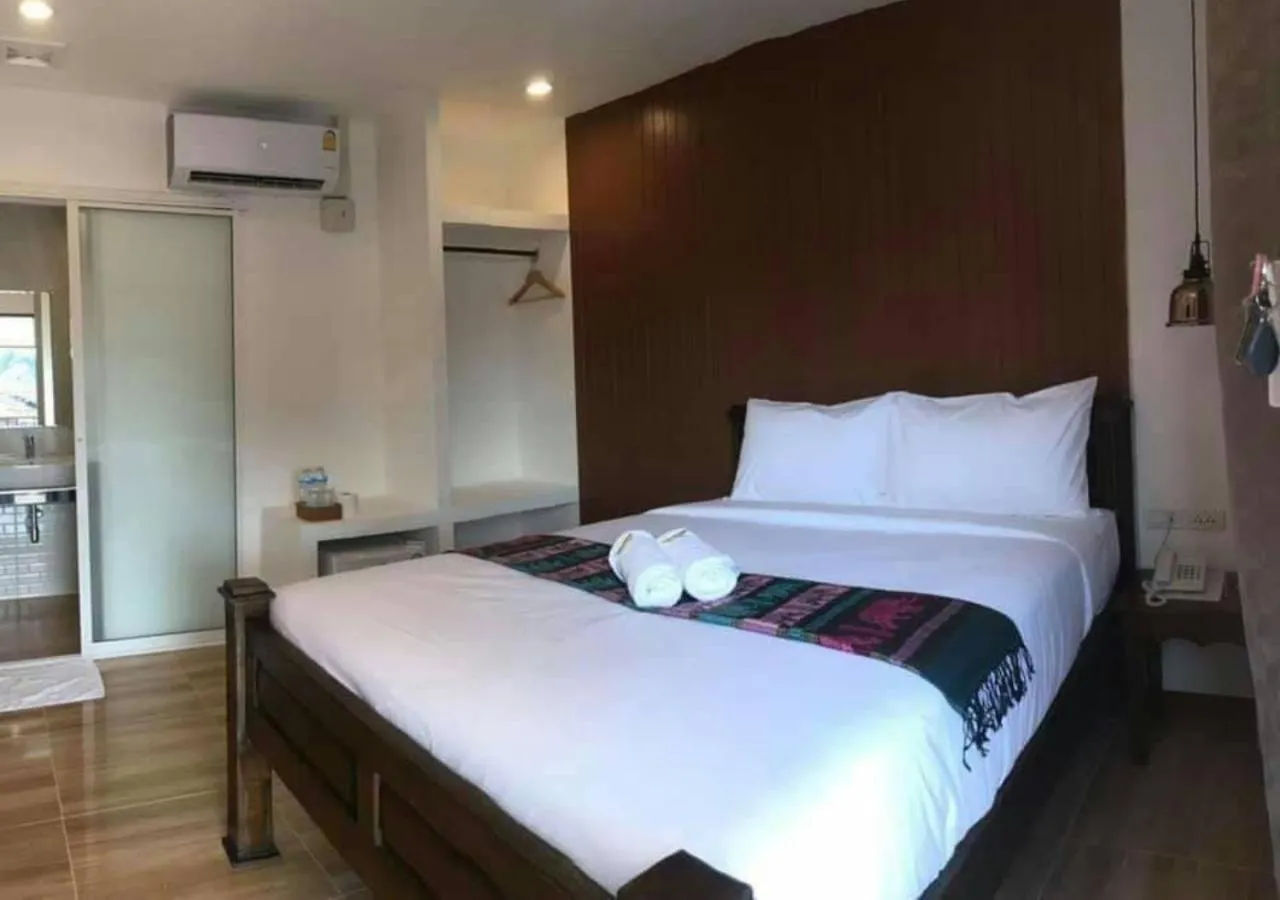 Bed in Lanna Haven Hotel