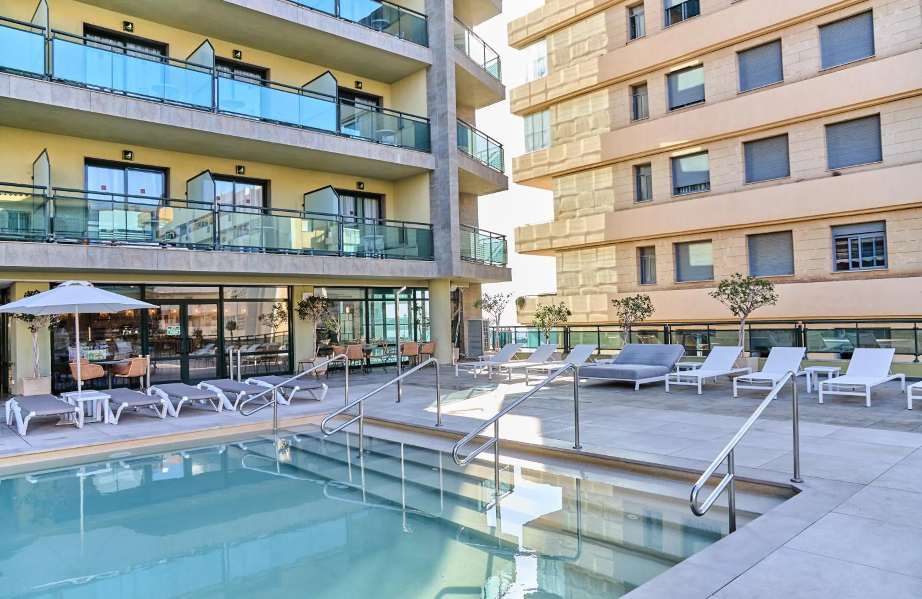 Swimming pool in Leonardo Hotel Fuengirola Costa del Sol