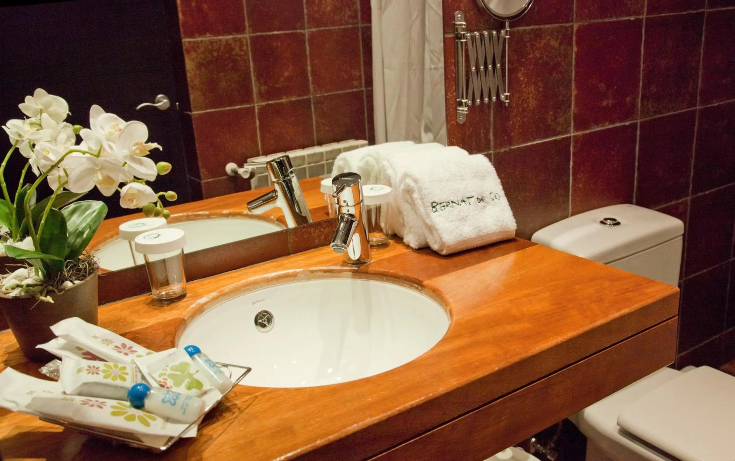 Bathroom in Hotel Bernat de So