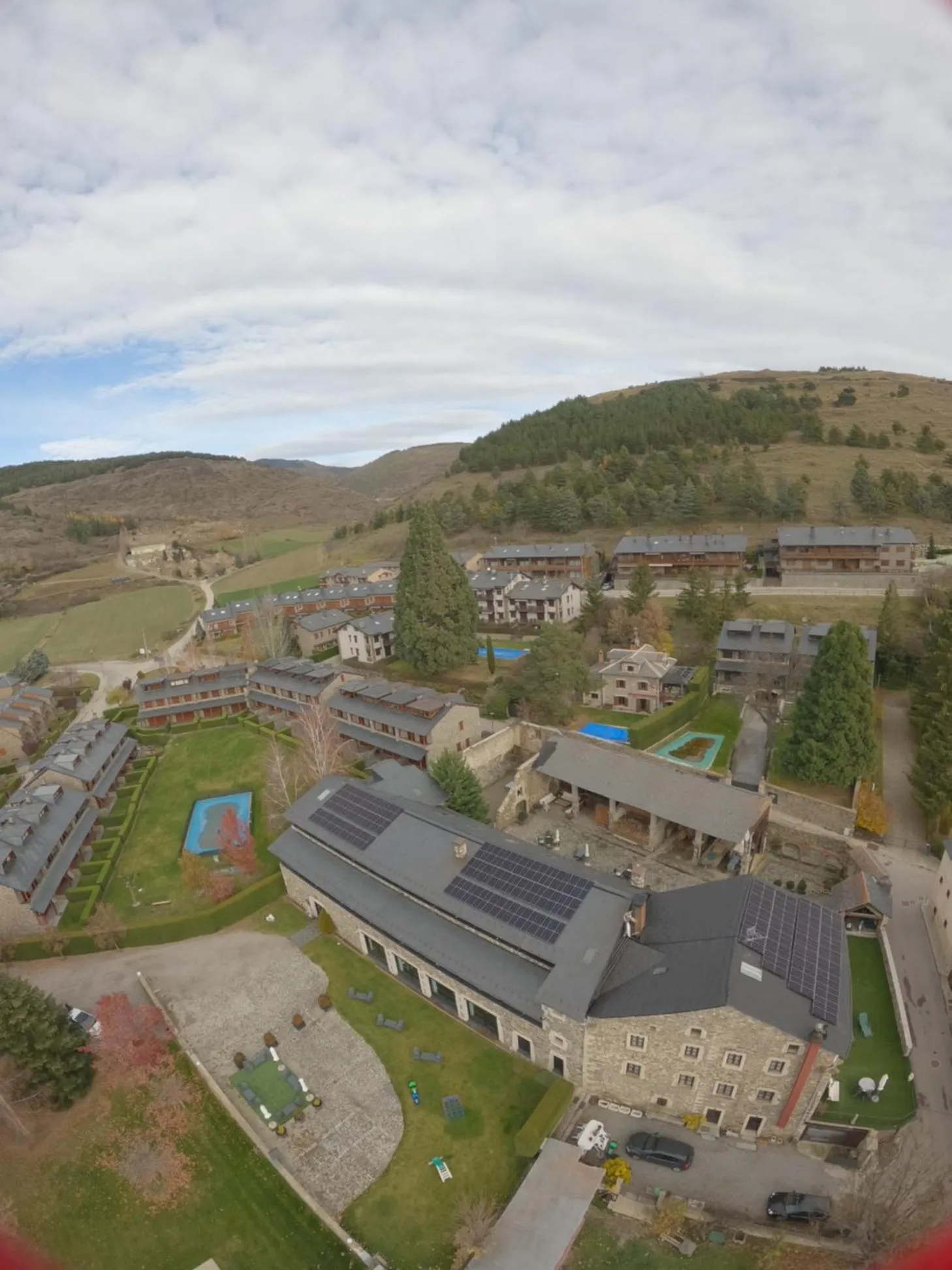 Bird's eye view in Hotel Bernat de So