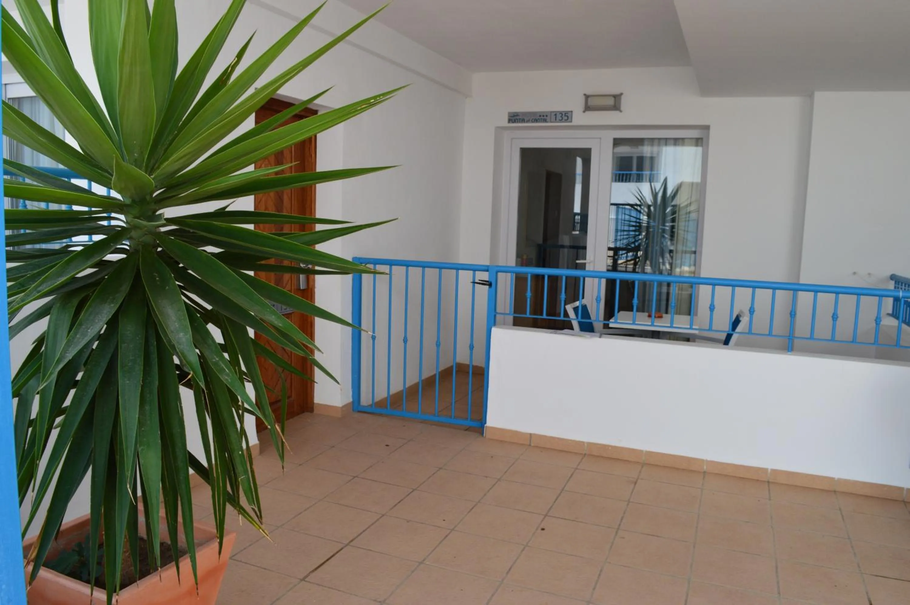 Patio in Hotel Punta del Cantal
