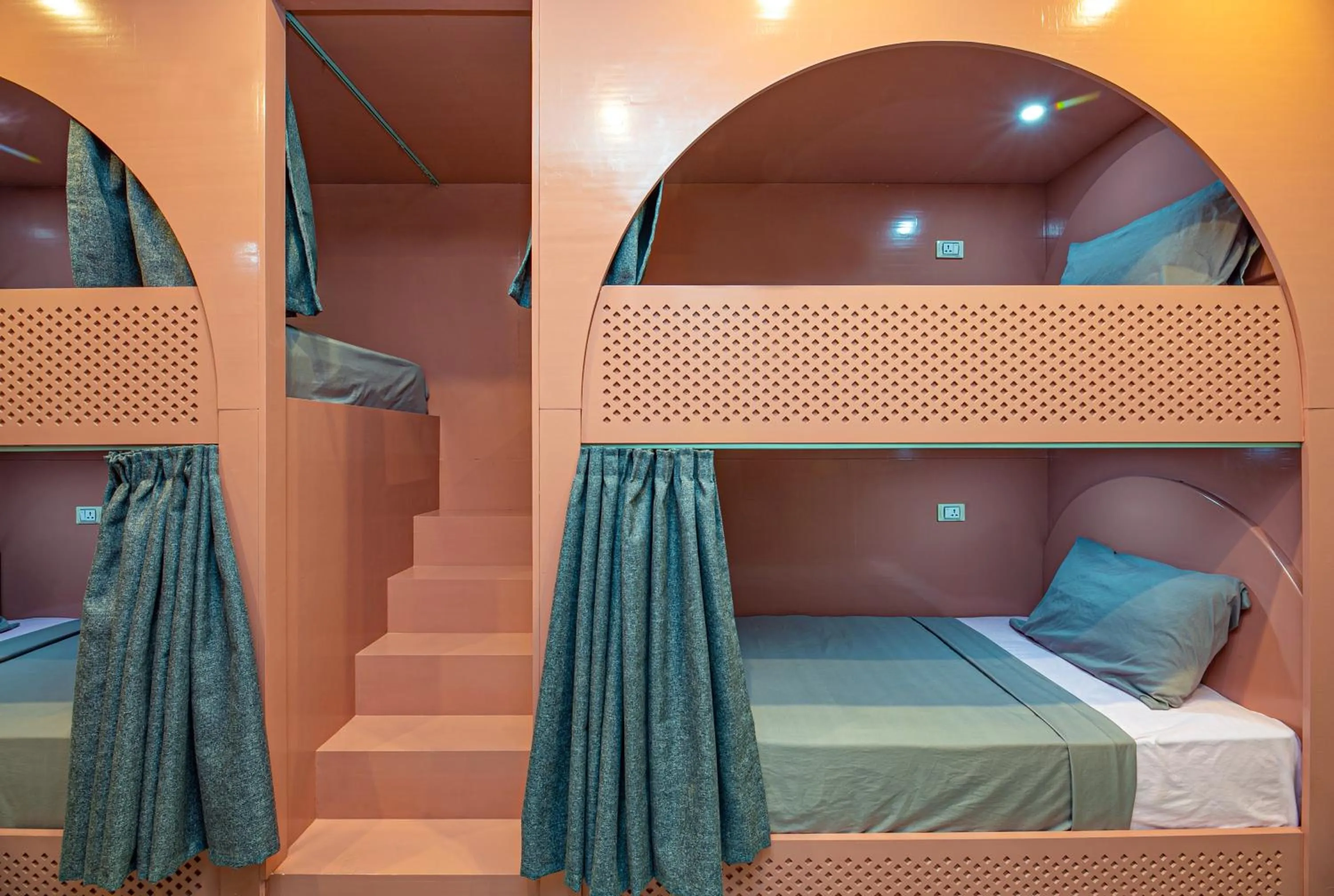 bunk bed, Bed in Bedcoin Hostel