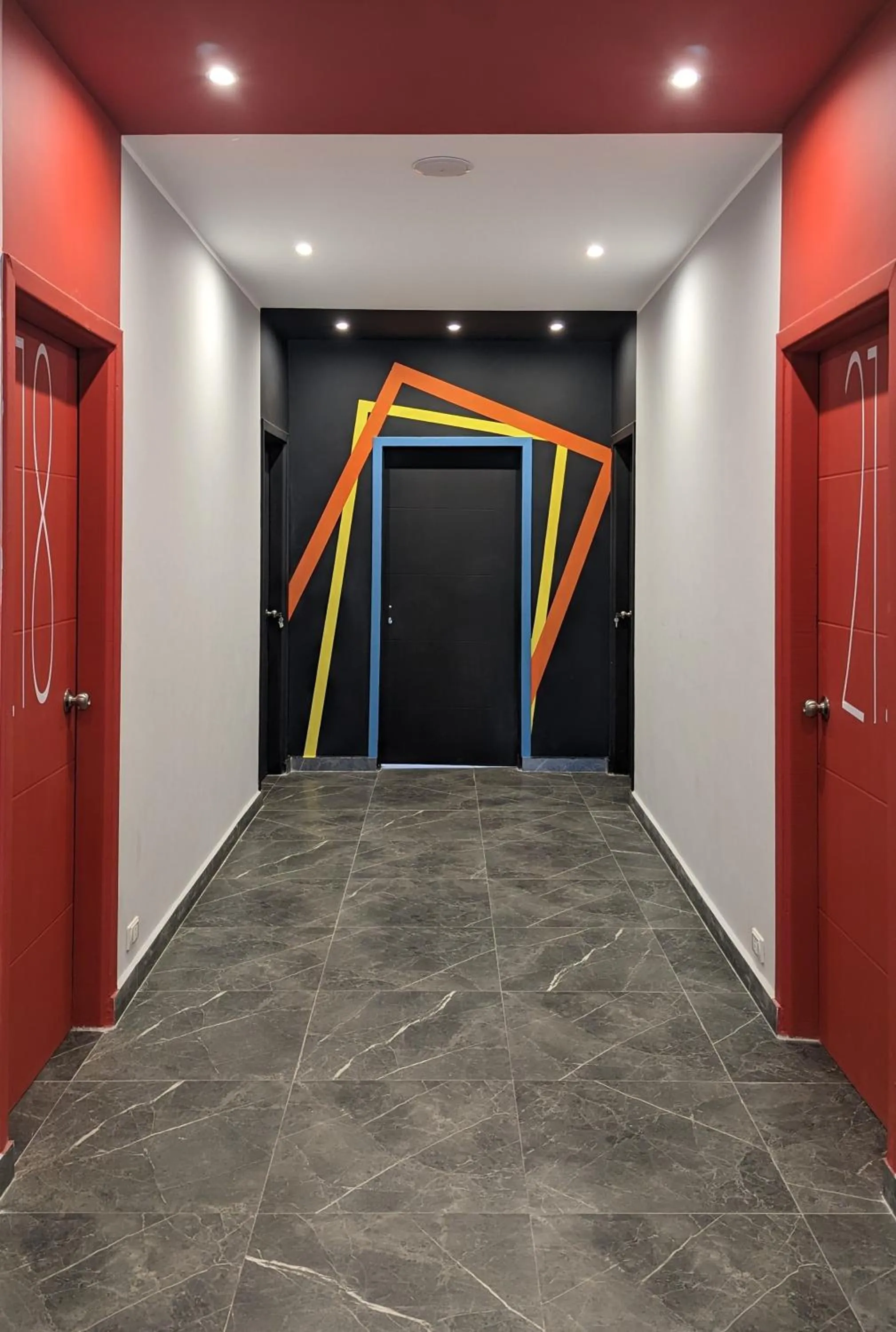 Lobby or reception in Bedcoin Hostel