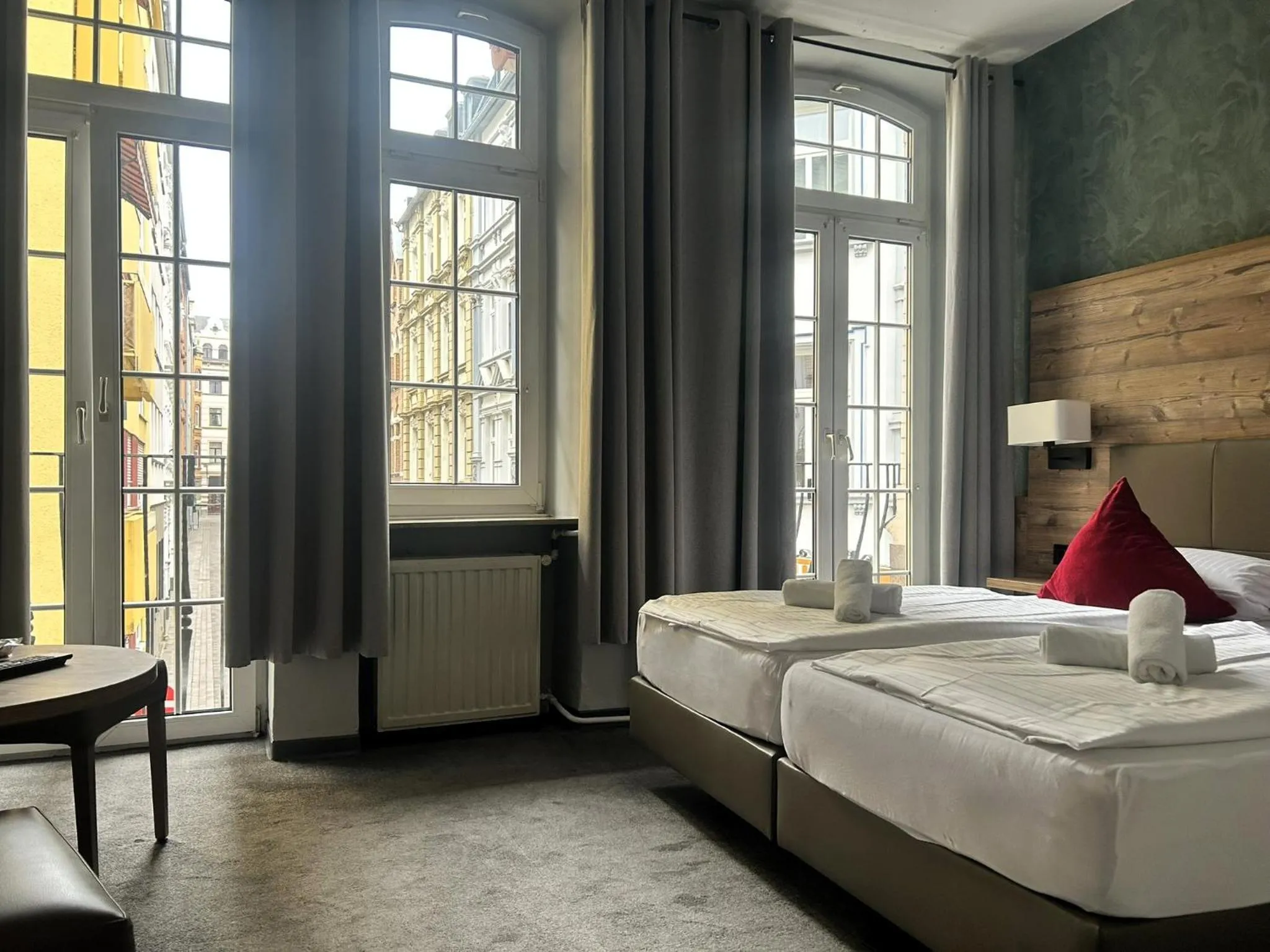 Photo of the whole room, Bed in Nostalgie Altstadthotel Kornpforte