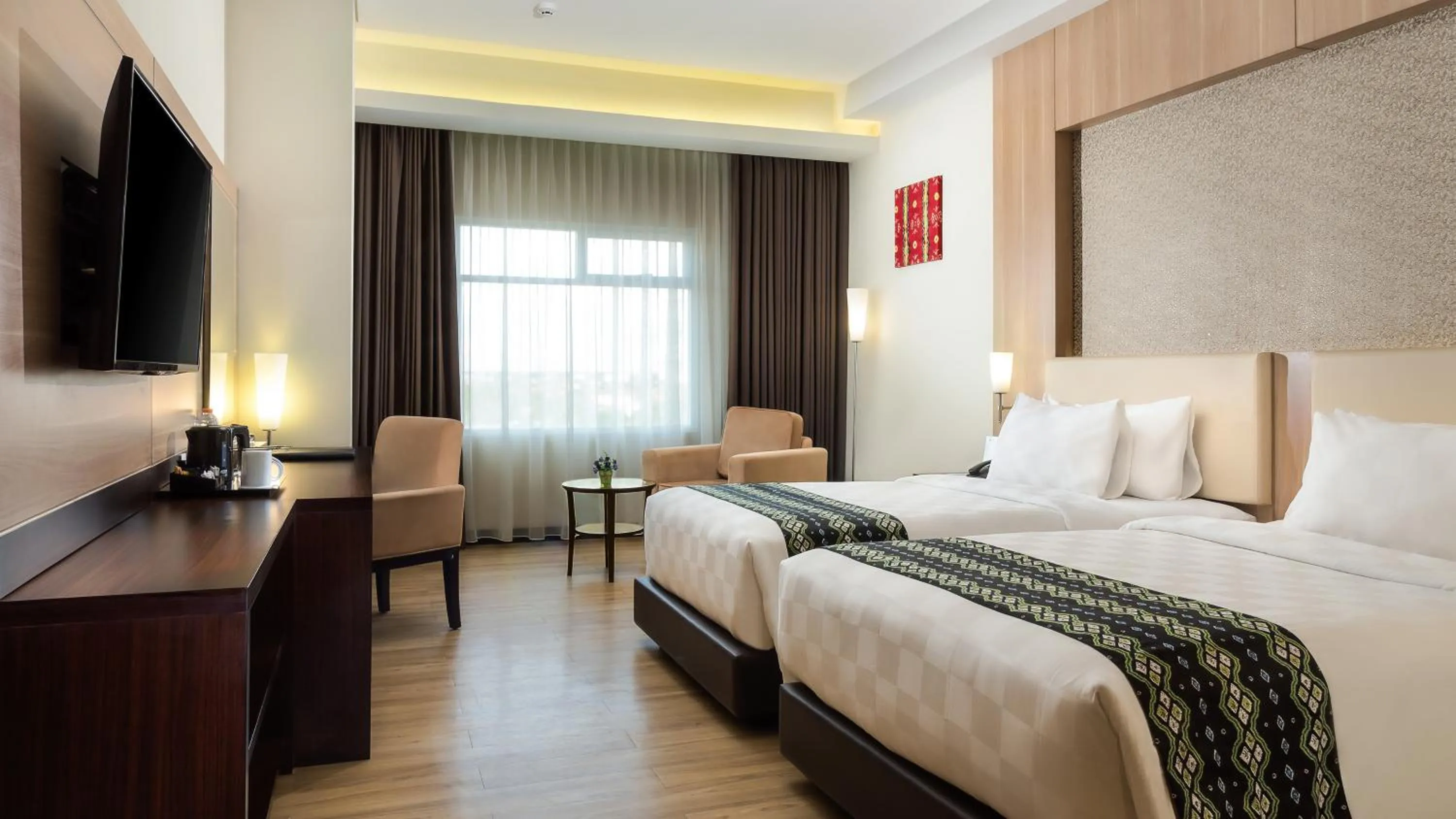 Bed in BEST WORLD KINDAI HOTEL