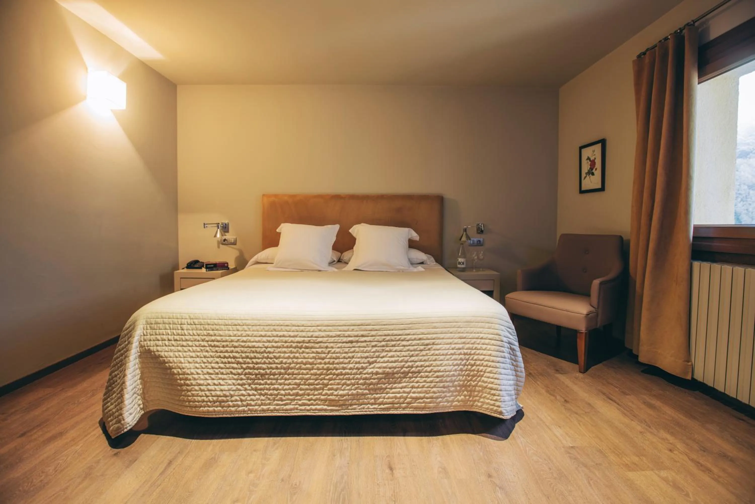 Decorative detail, Bed in Hotel Manantial