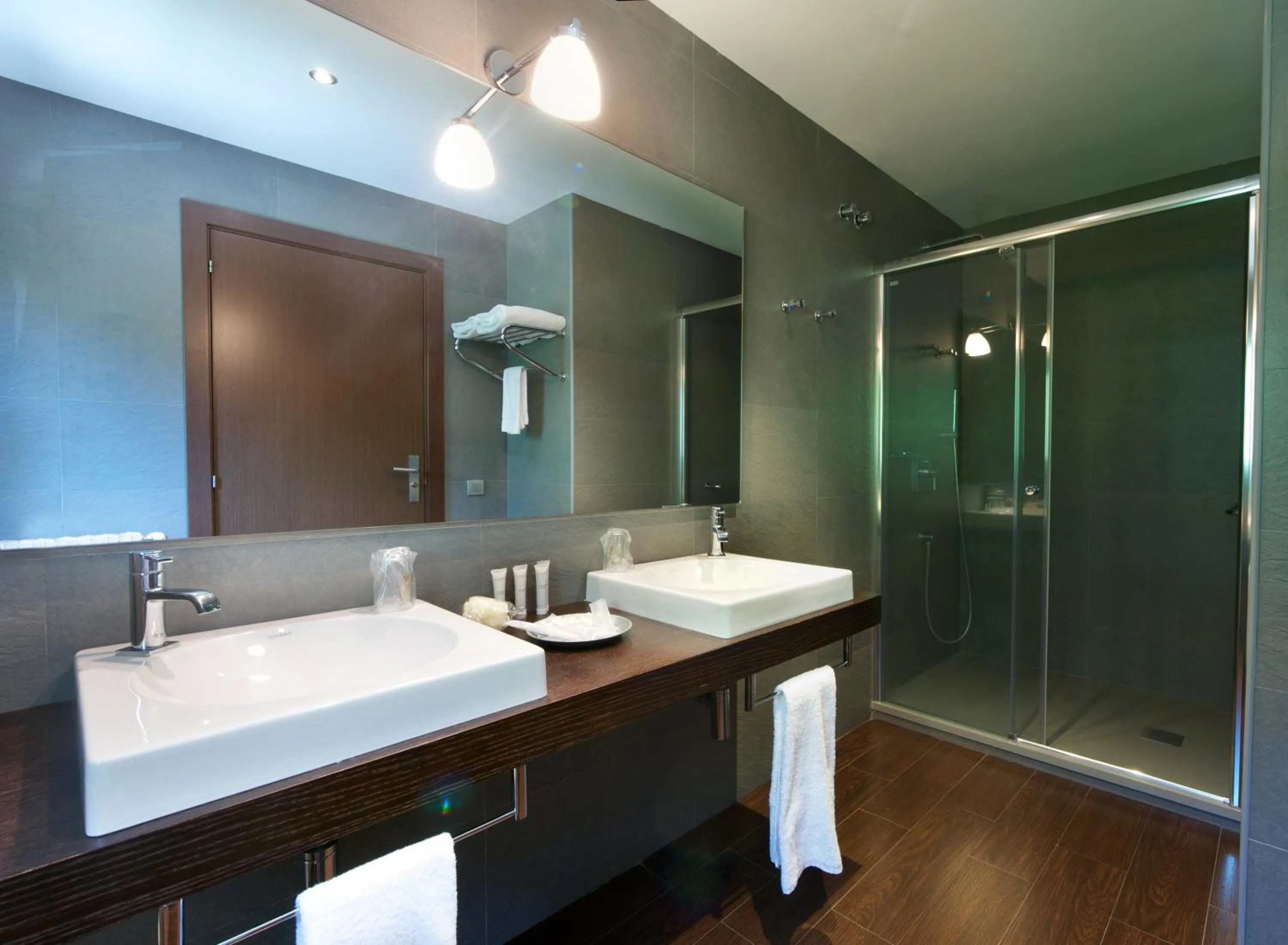 Bathroom in Hotel Manantial