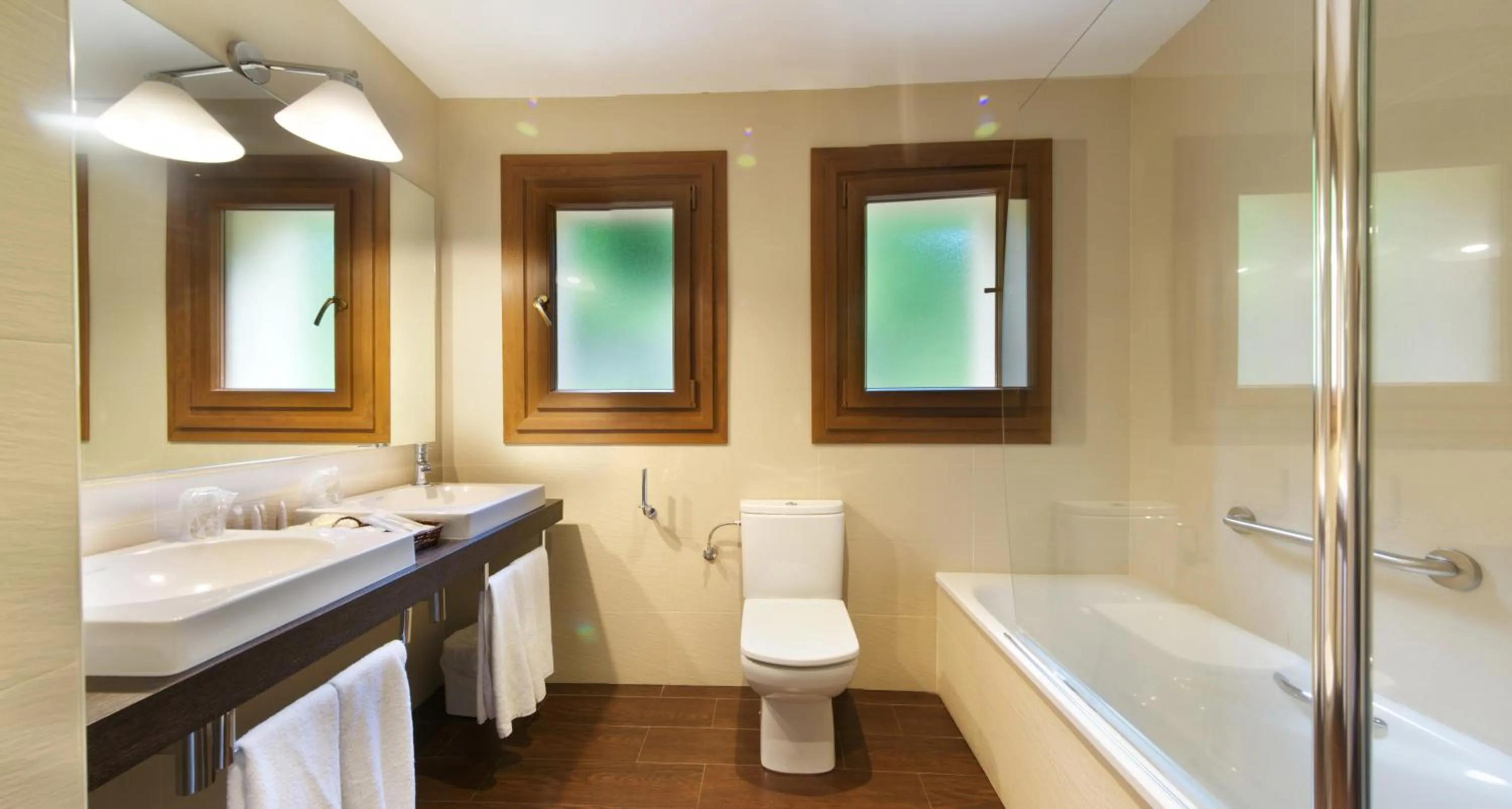 Bathroom in Hotel Manantial