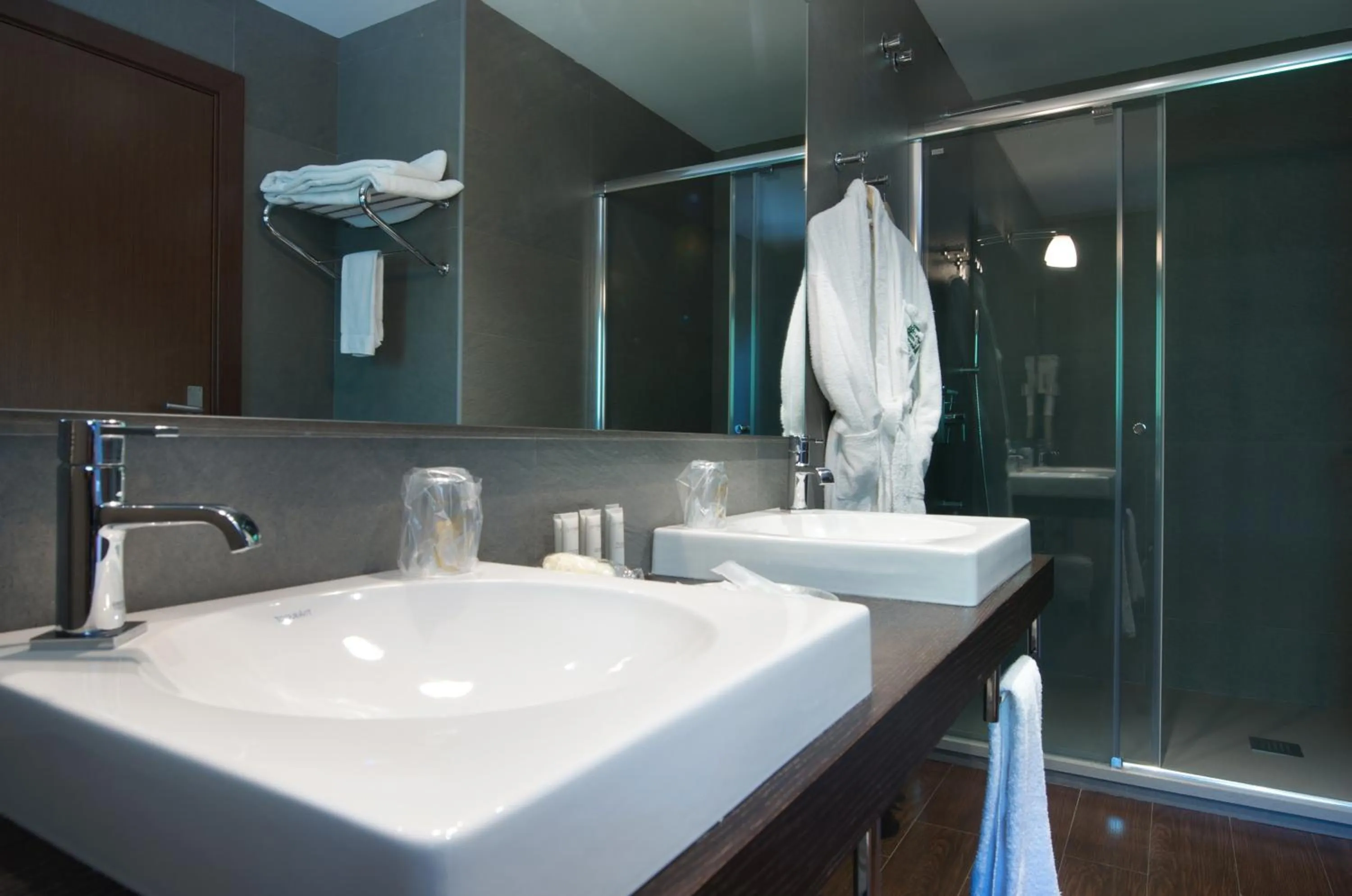 Shower in Hotel Manantial