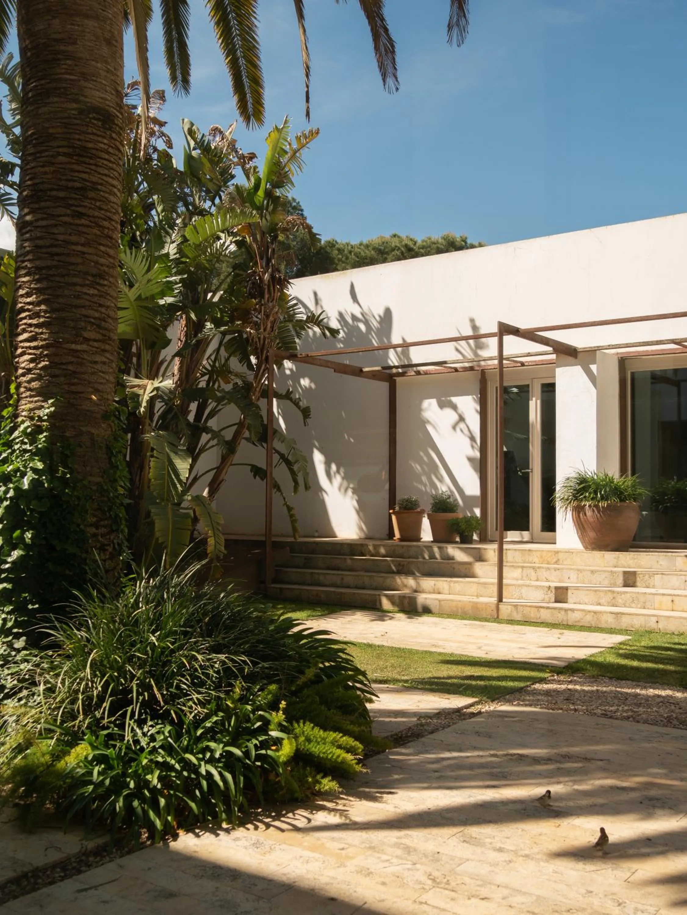 Garden in Hostal Empúries