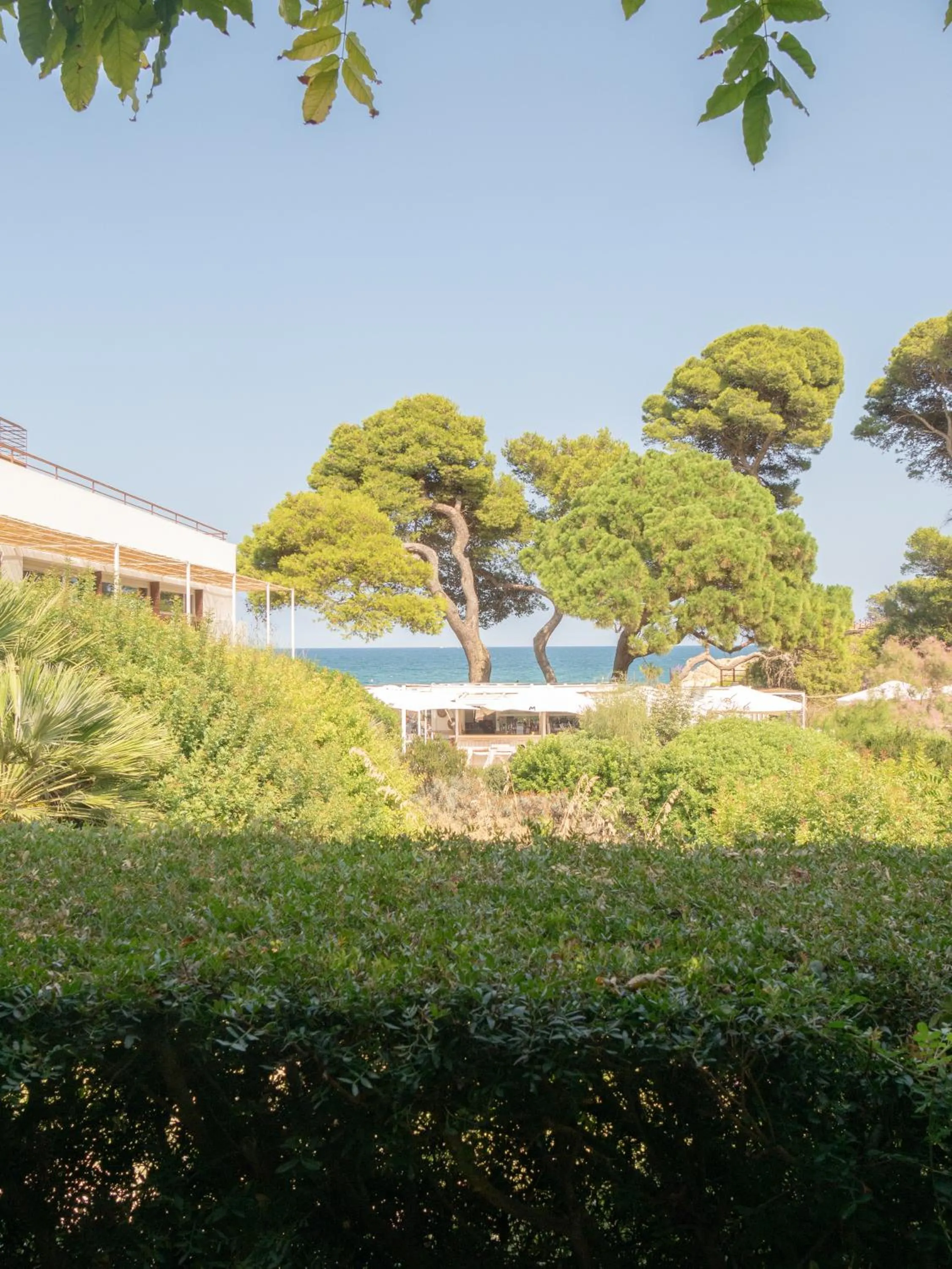 Sea view in Hostal Empúries