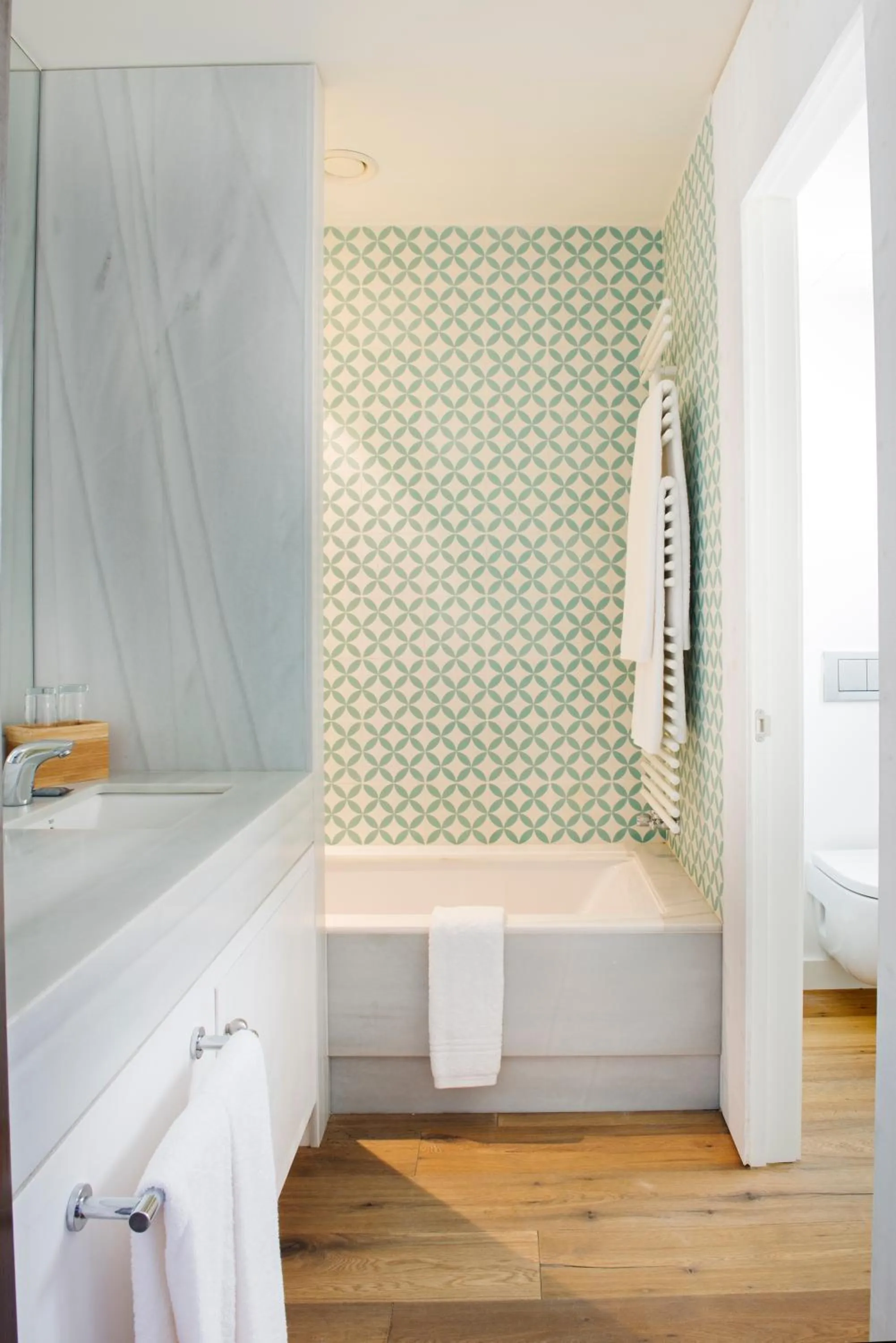 Decorative detail in Hostal Empúries