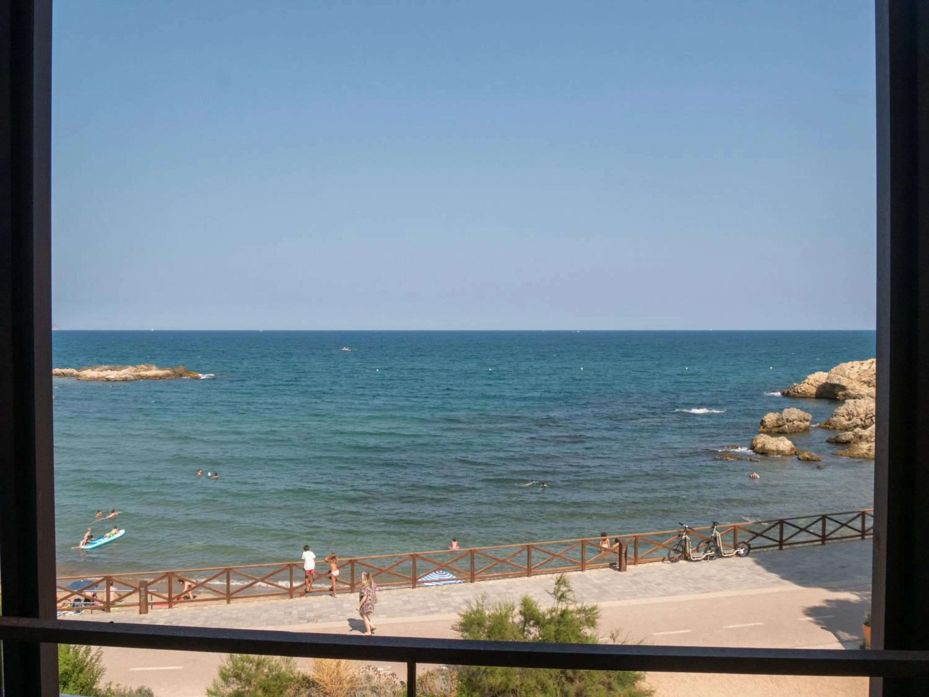 Sea view in Hostal Empúries