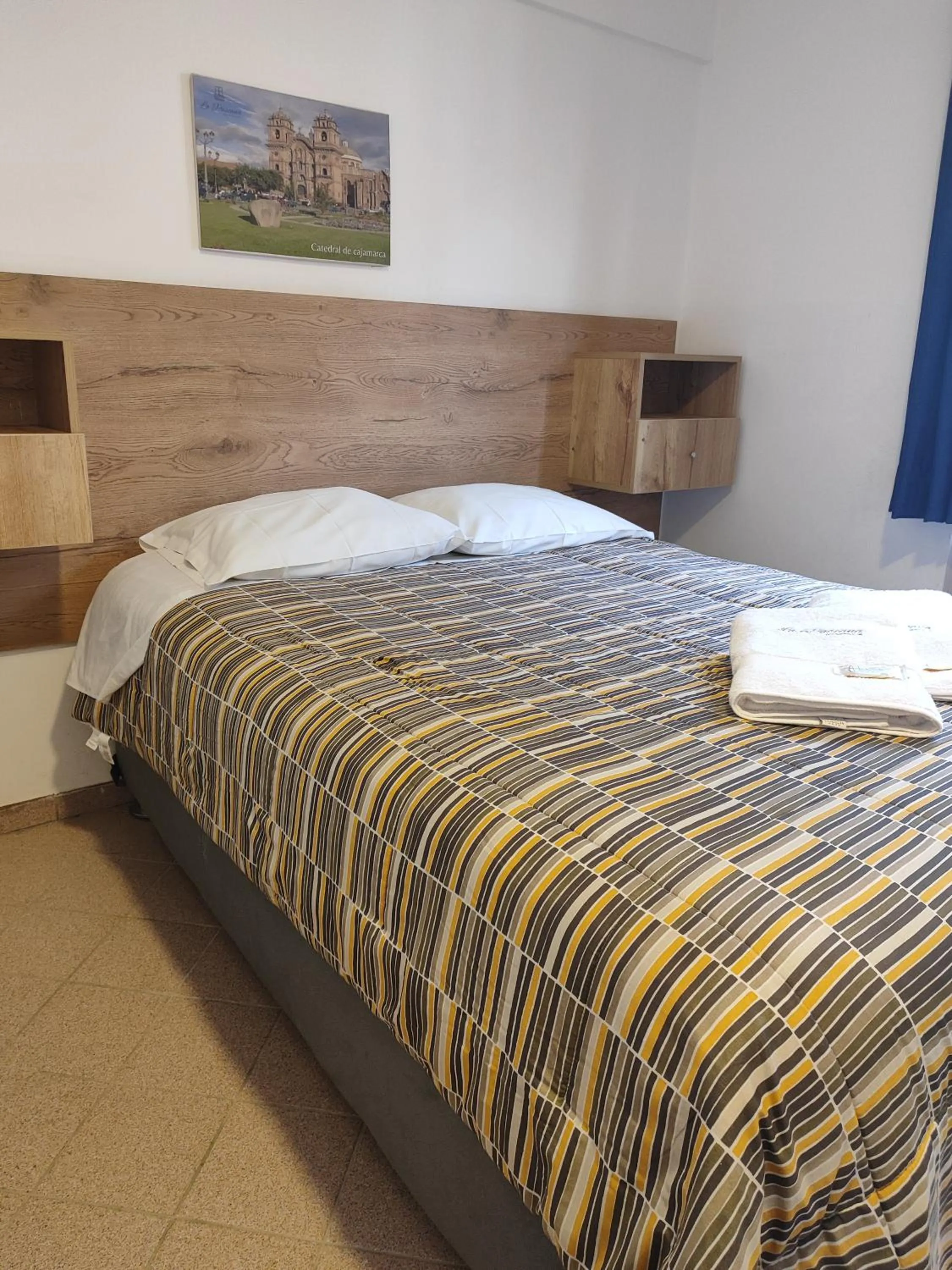 Bed in La Pascana Hospedaje