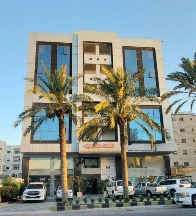 Property building in Tamrah Suites Hotel