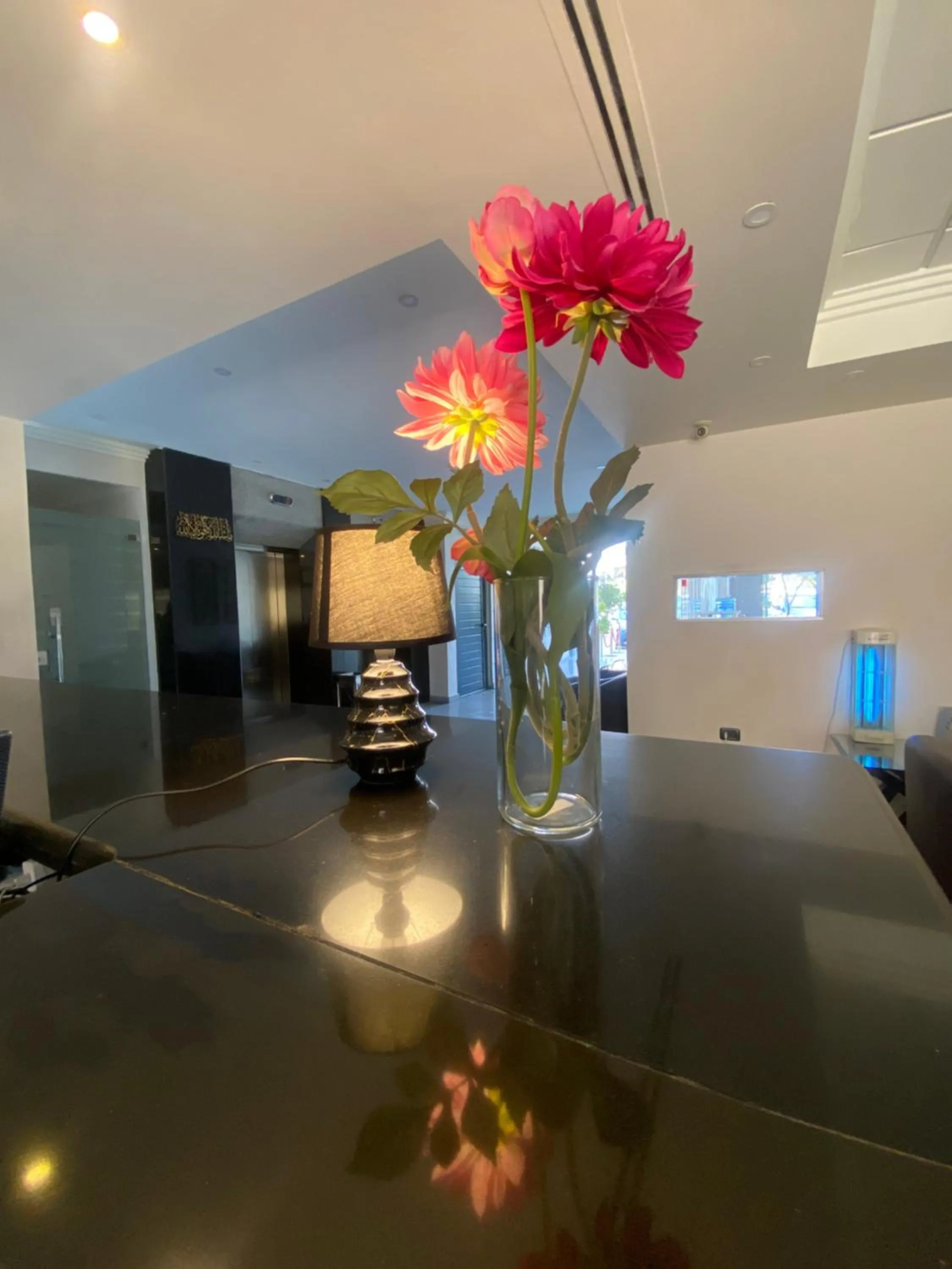 Lobby or reception in Tamrah Suites Hotel