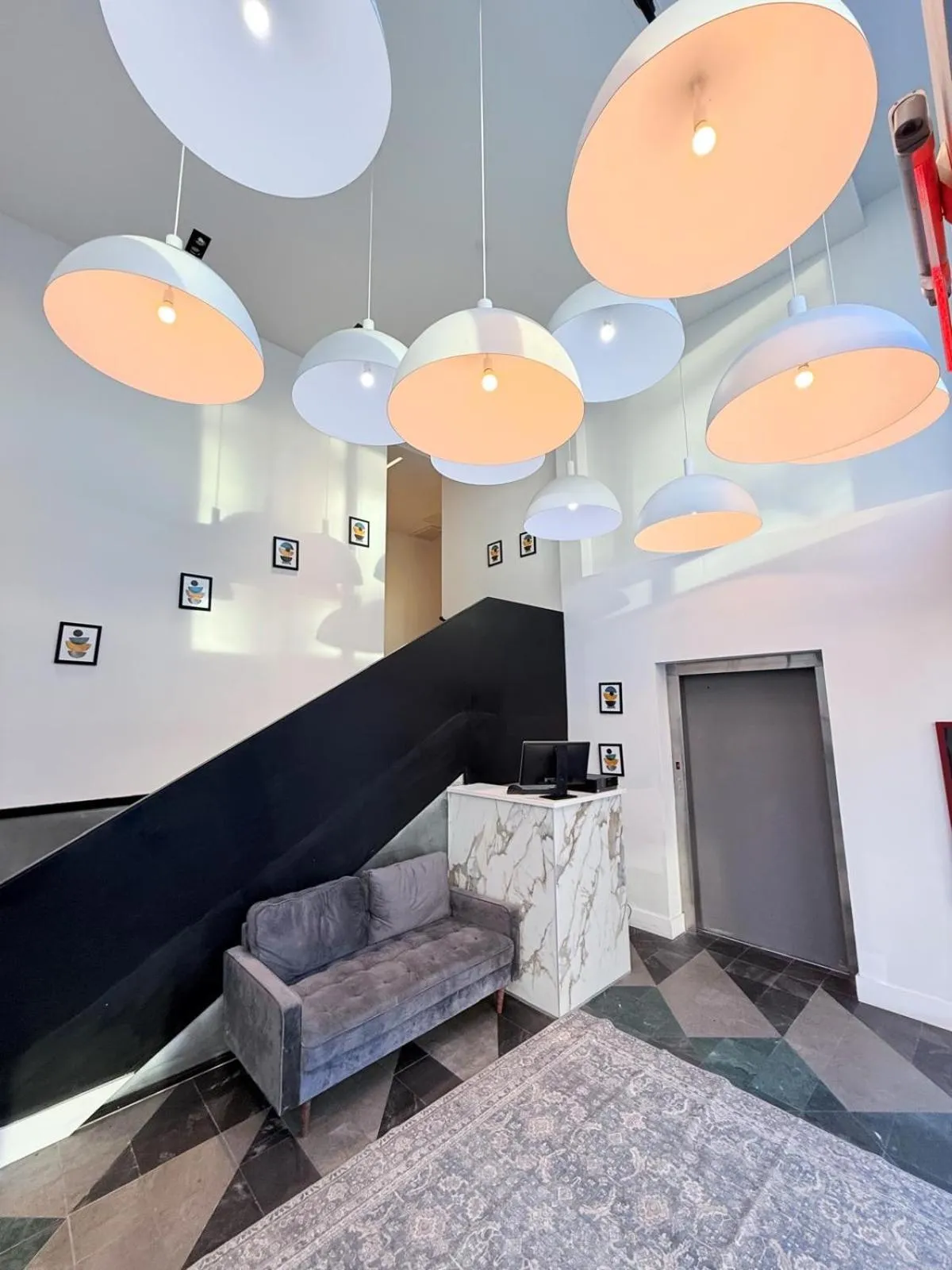 Bed in Nova Hotel Brooklyn