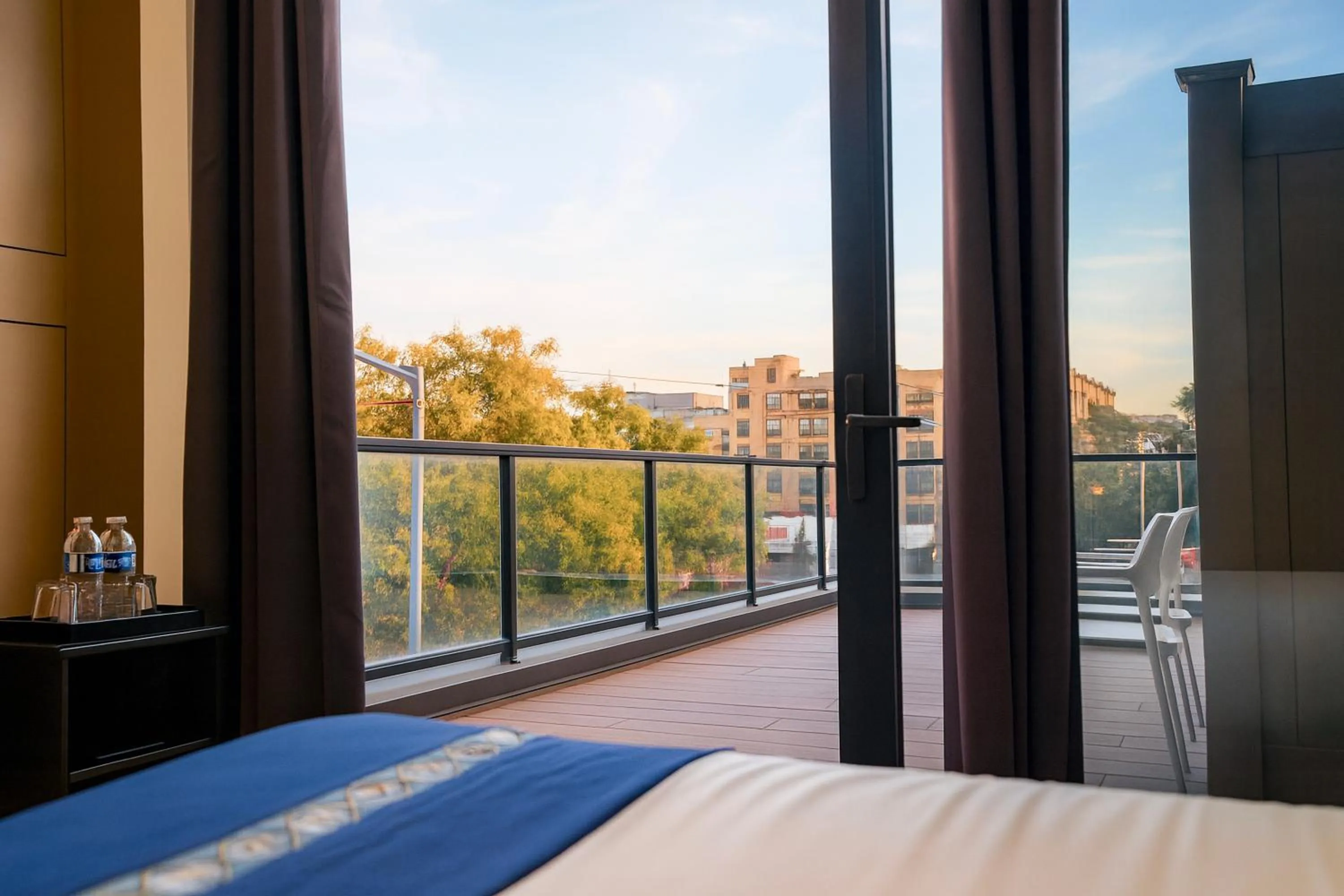 Bed in Nova Hotel Brooklyn