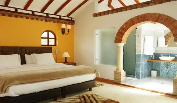 Bed in Hotel Bosque de la Villa